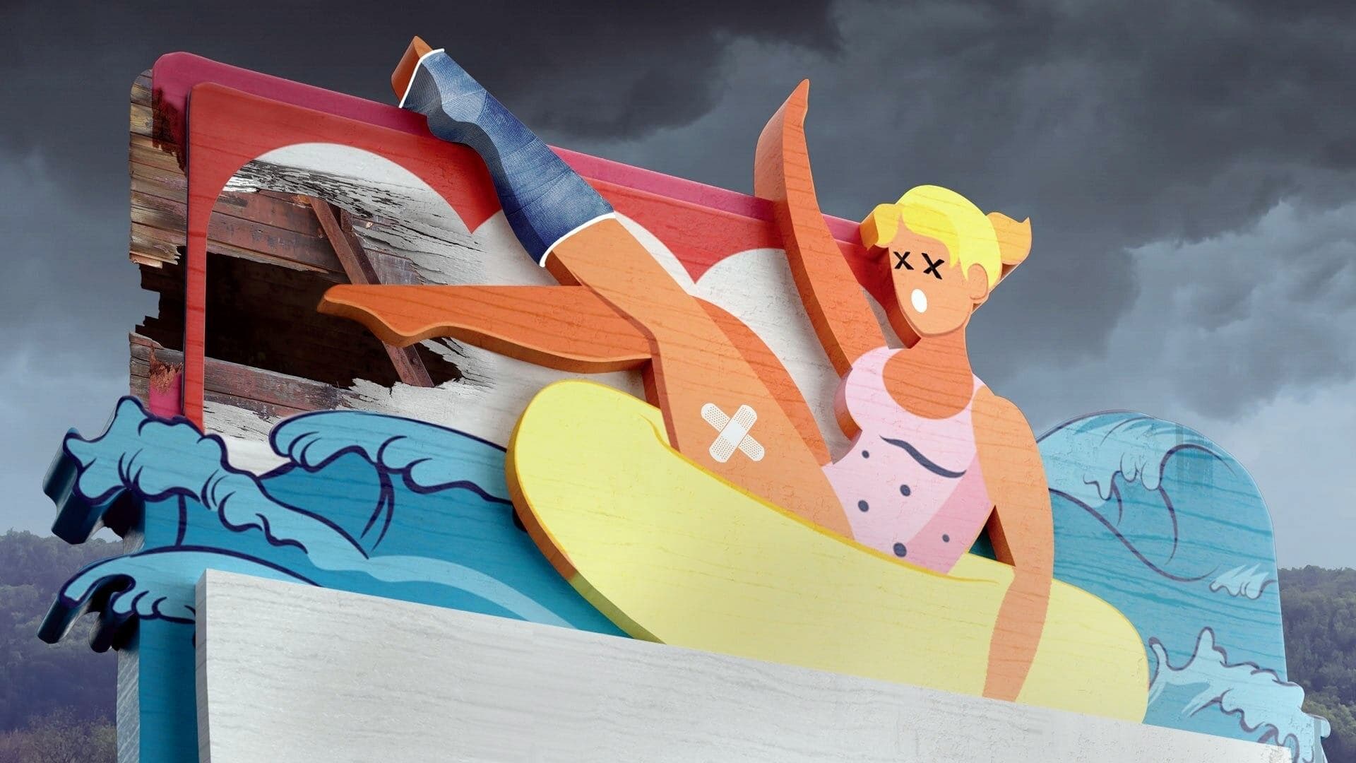 Backdrop of Class Action Park