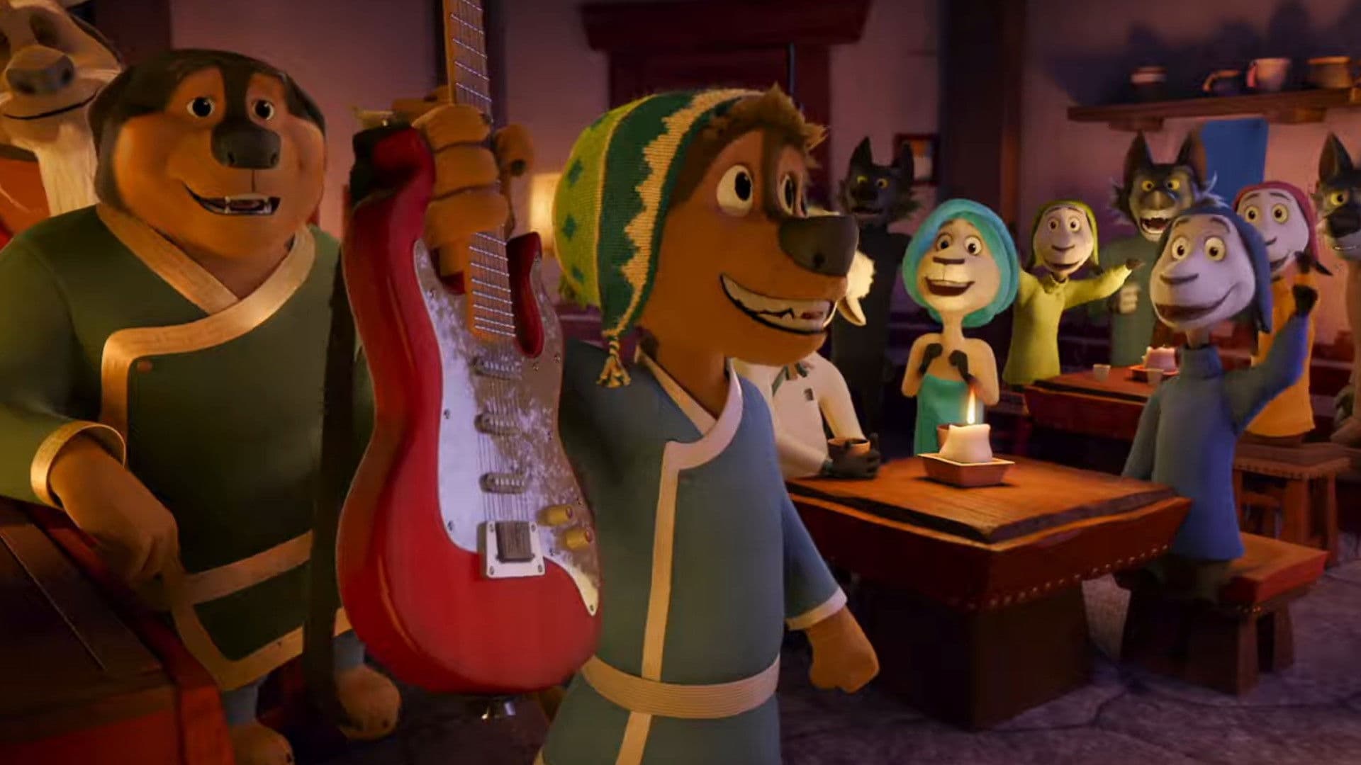 Backdrop of Rock Dog 3: Battle the Beat