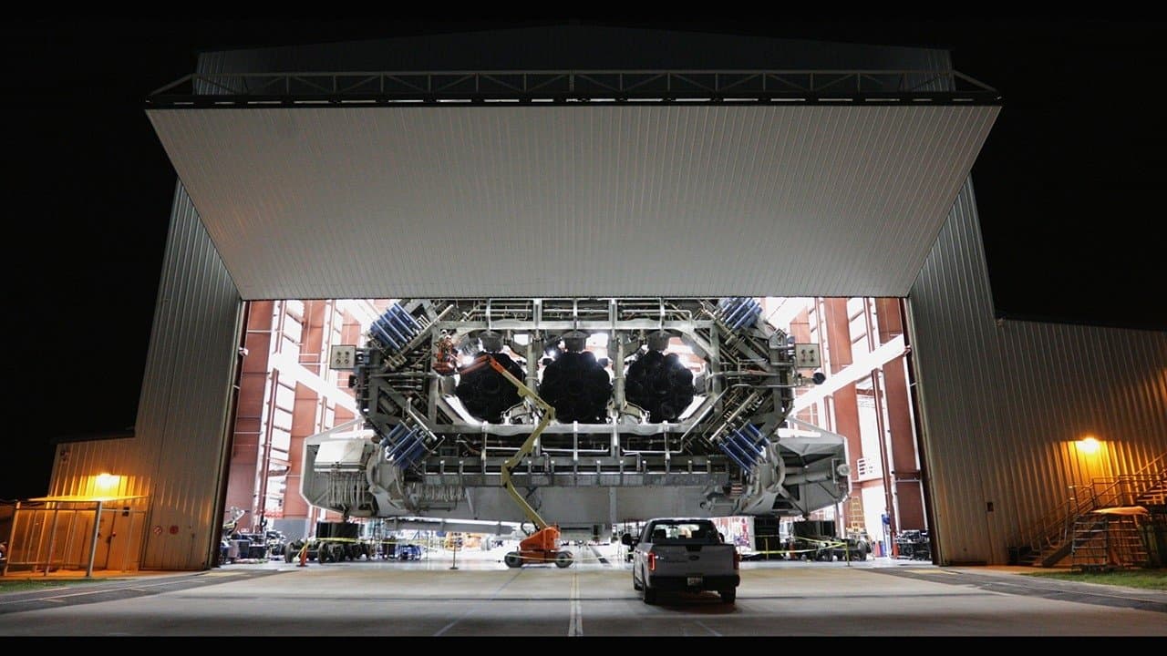 Backdrop of MARS: Inside SpaceX