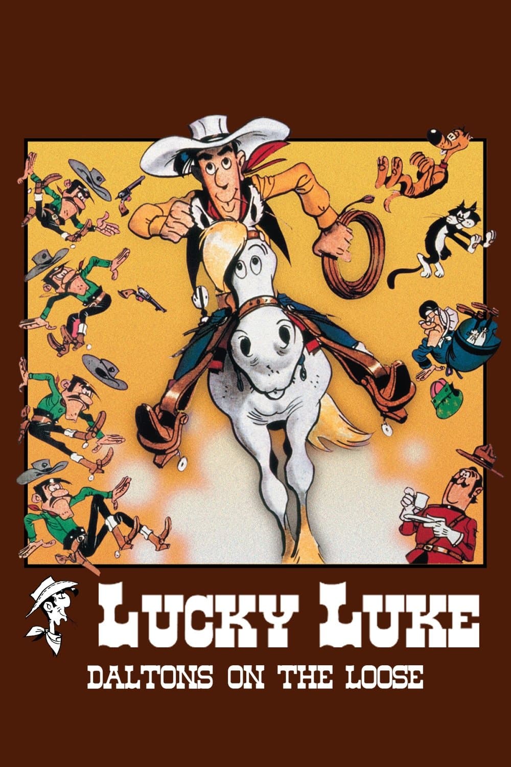 Poster of Lucky Luke: Daltons on the Loose