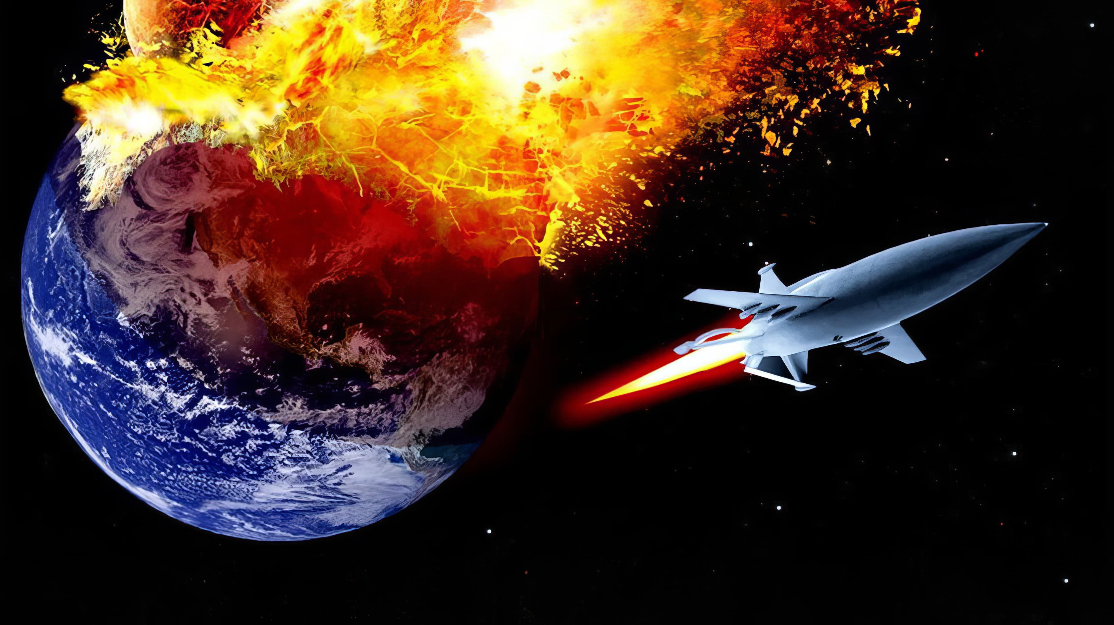Backdrop of When Worlds Collide