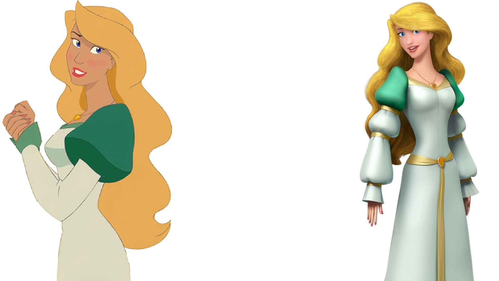 Backdrop of The Swan Princess Collection