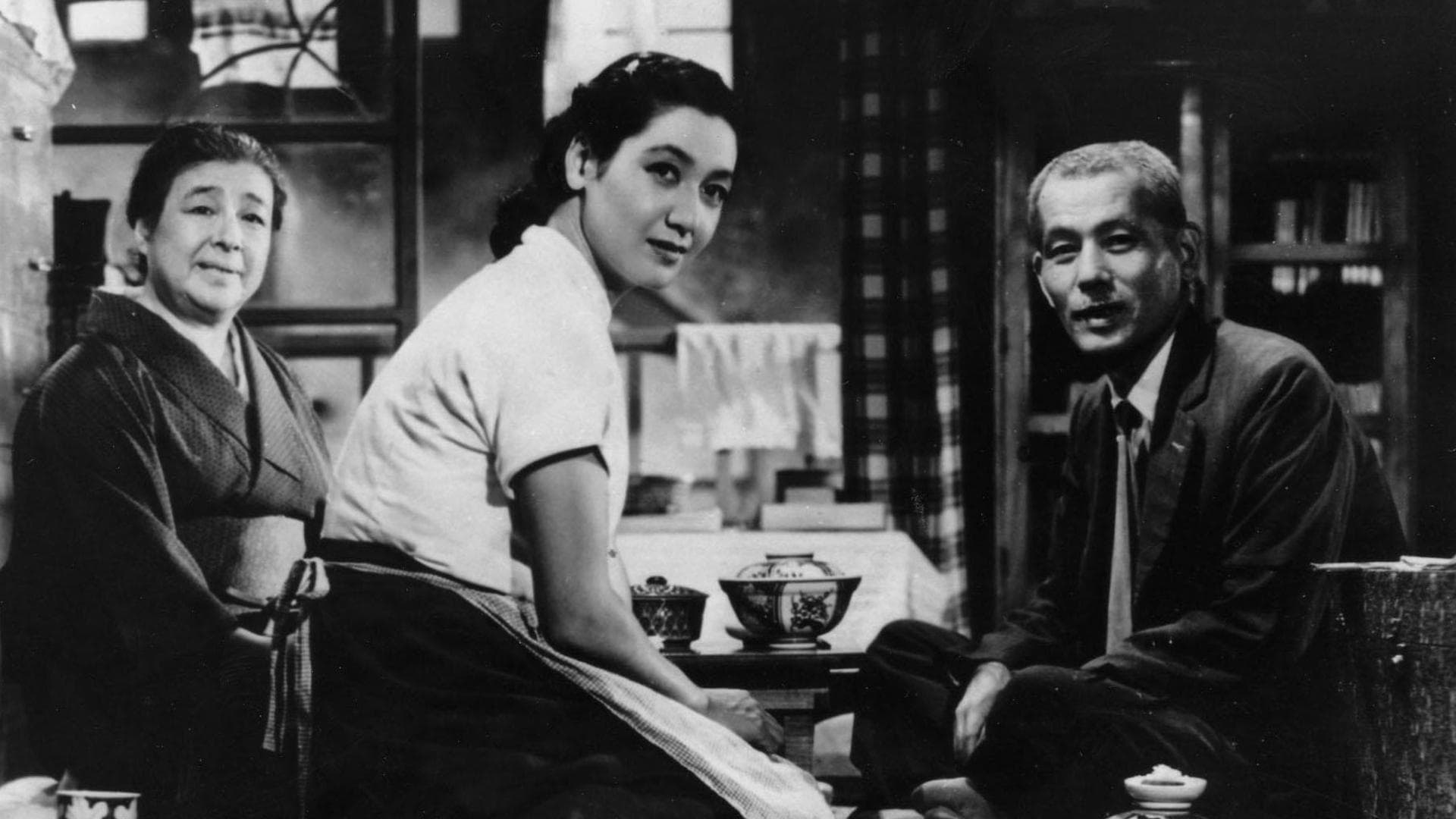 Backdrop of Tokyo Story