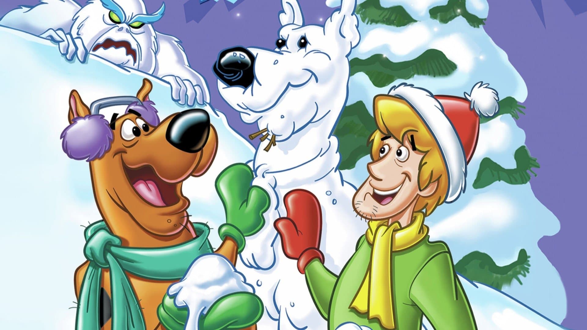 Backdrop of Scooby-Doo! Winter WonderDog