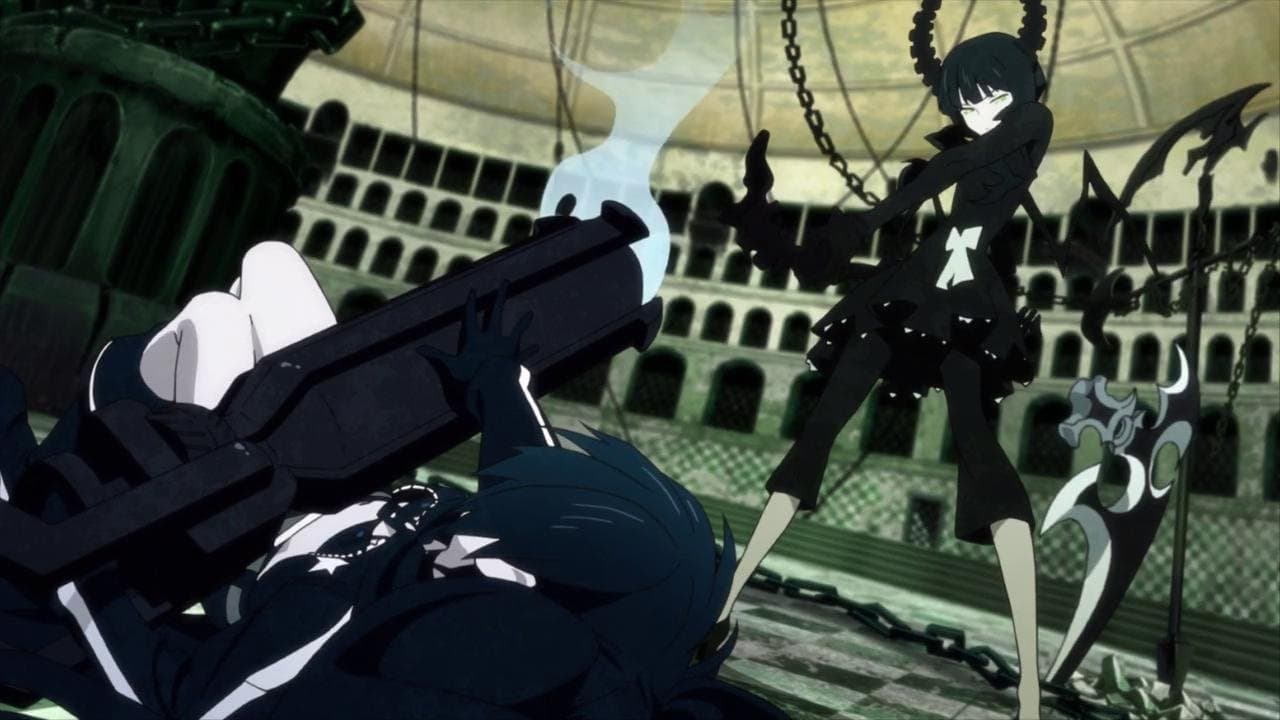Backdrop of Black★Rock Shooter