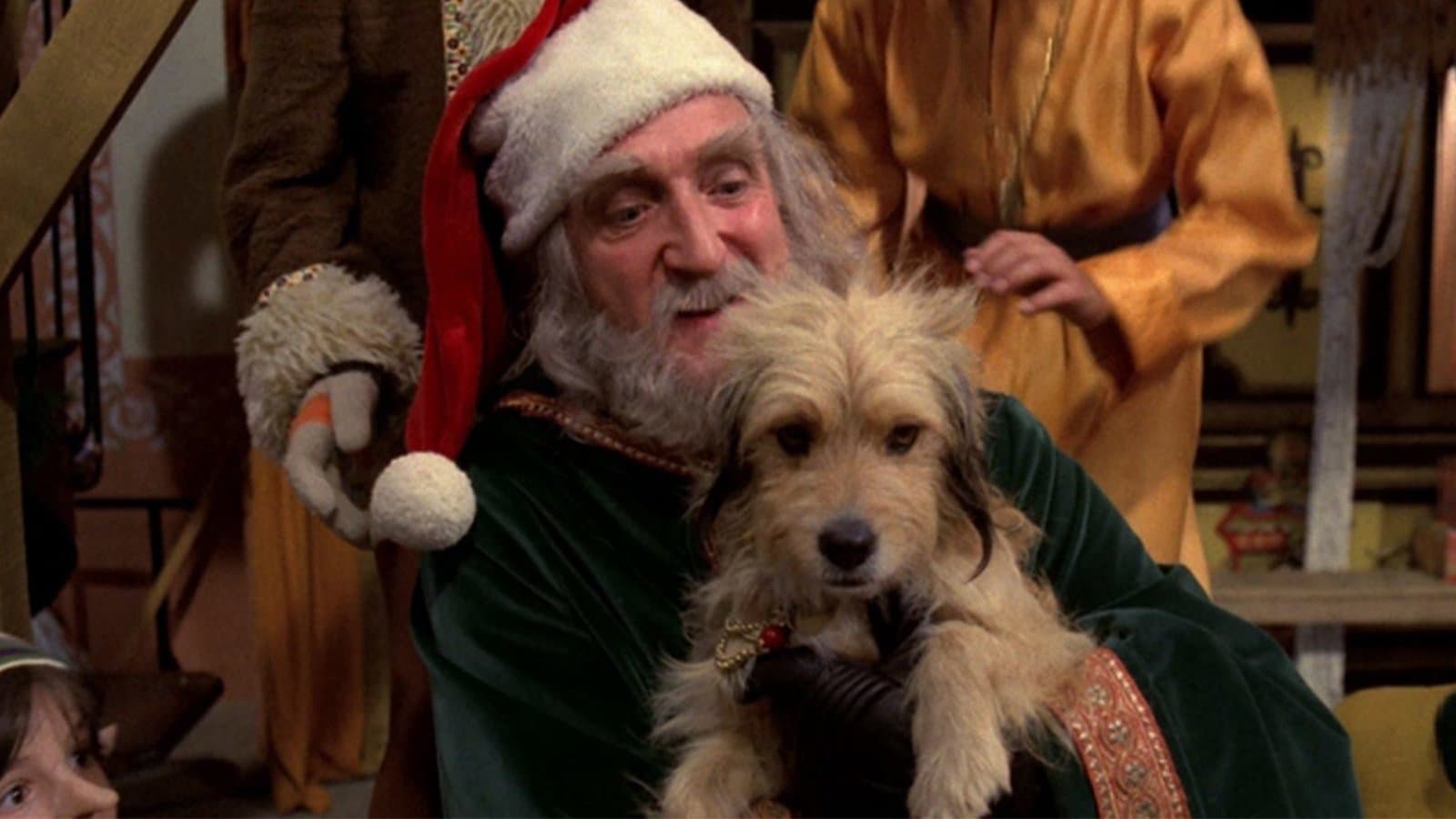 Backdrop of Benji's Very Own Christmas Story
