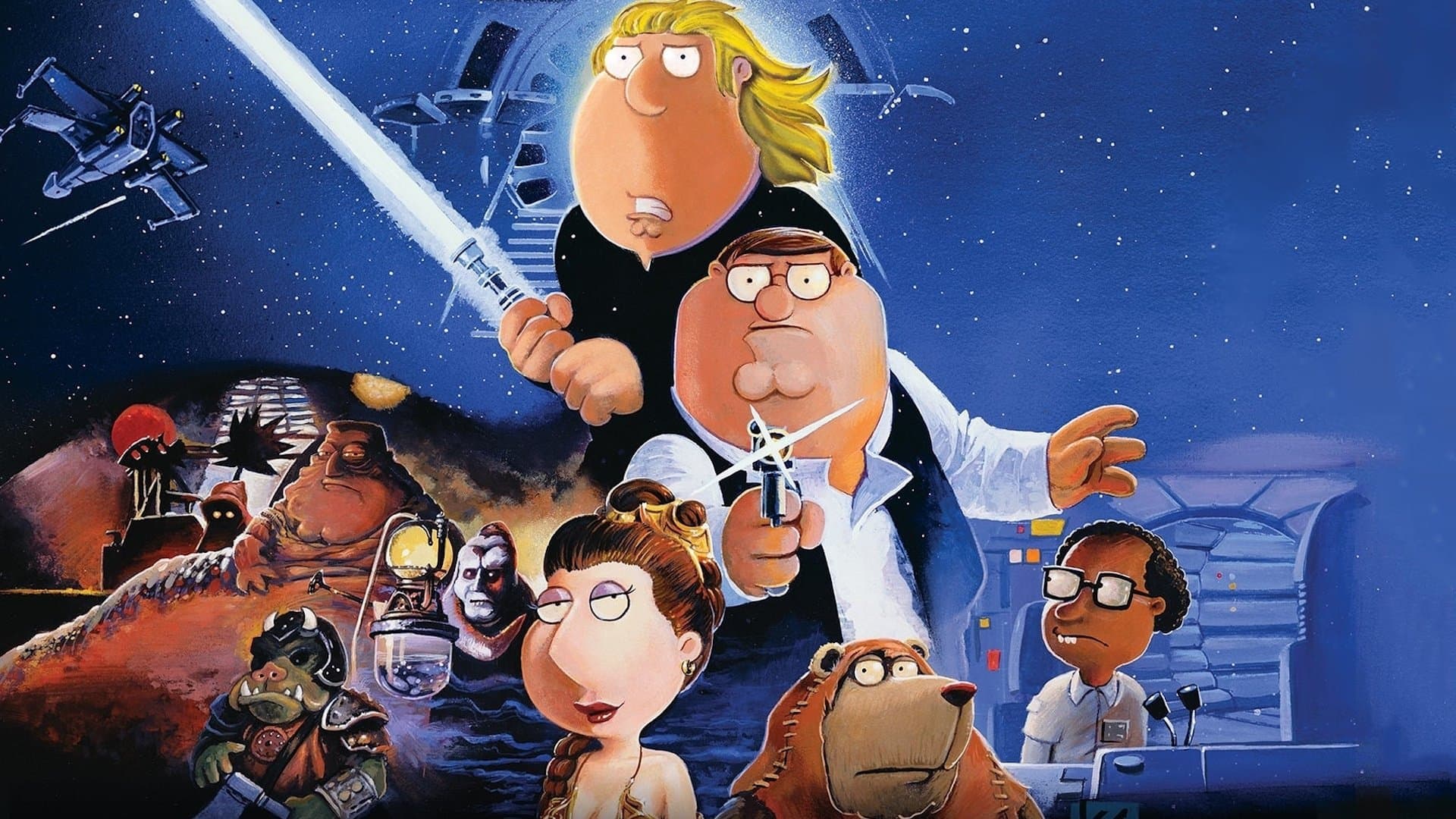 Backdrop of Family Guy Presents: It's a Trap!