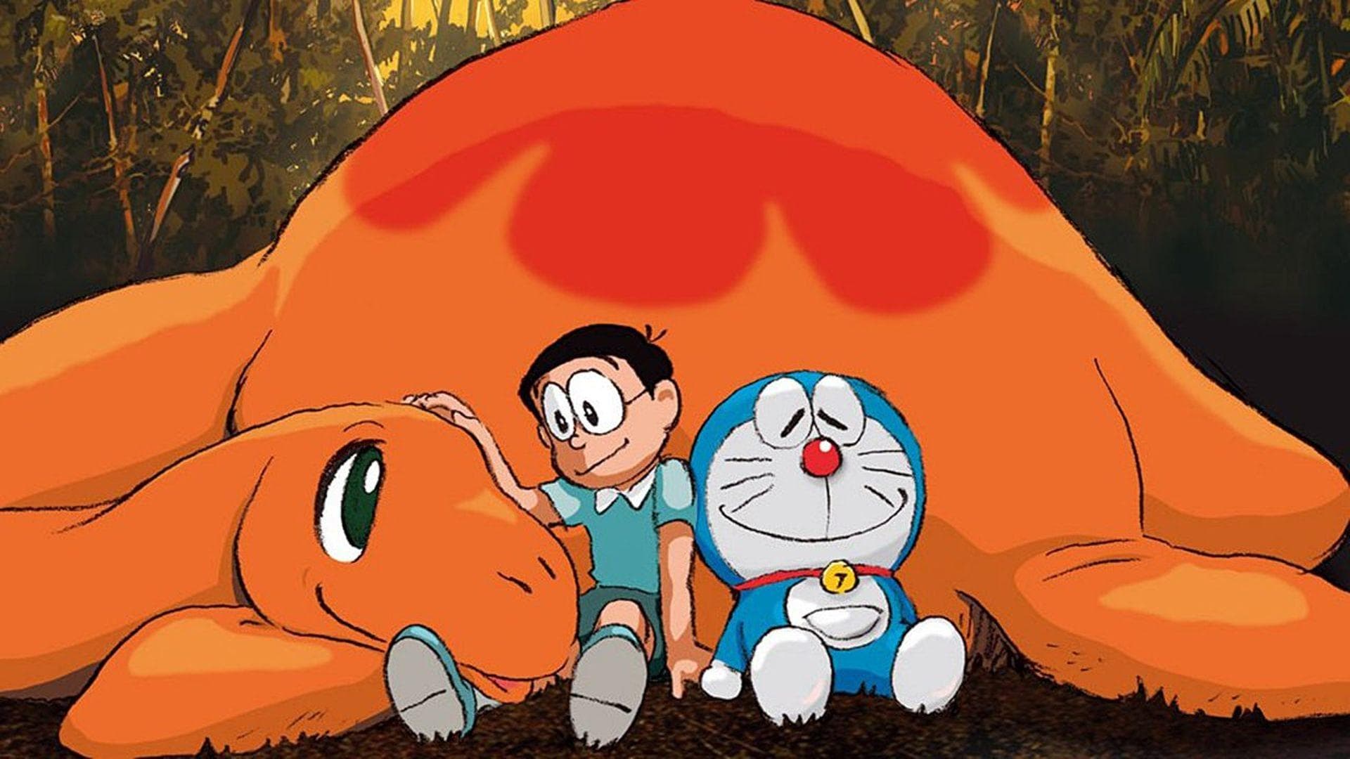 Backdrop of Doraemon: Nobita's Dinosaur
