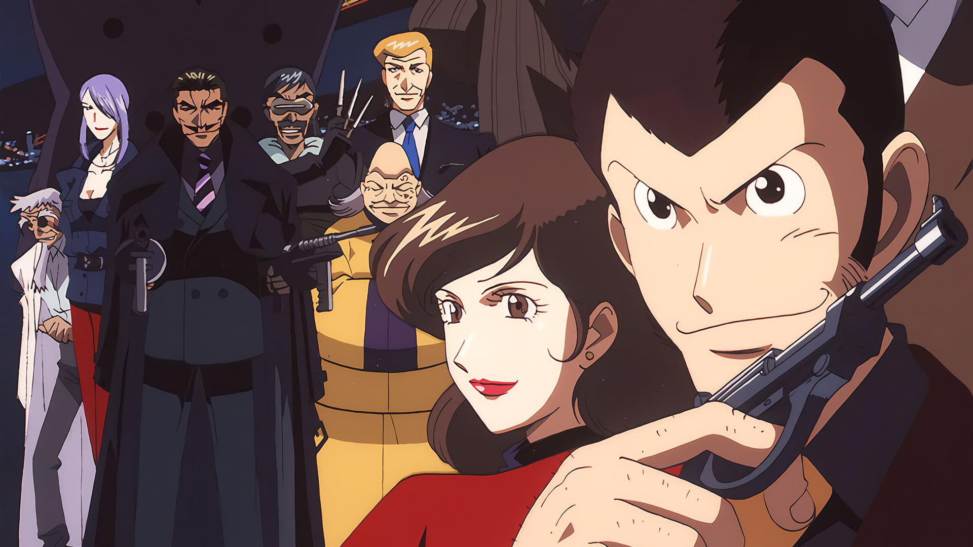 Backdrop of Lupin the Third: Alcatraz Connection