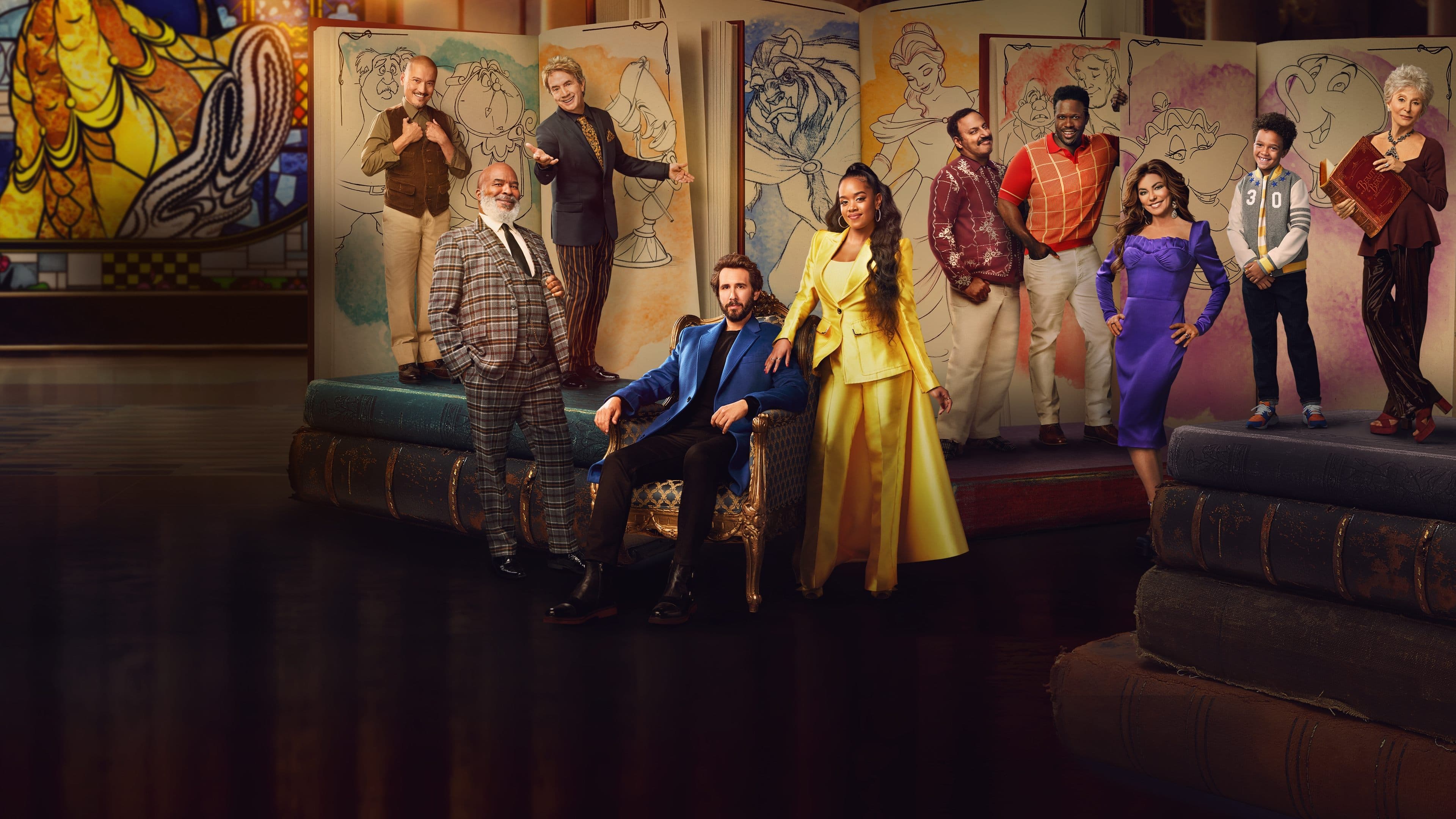 Backdrop of Beauty and the Beast: A 30th Celebration