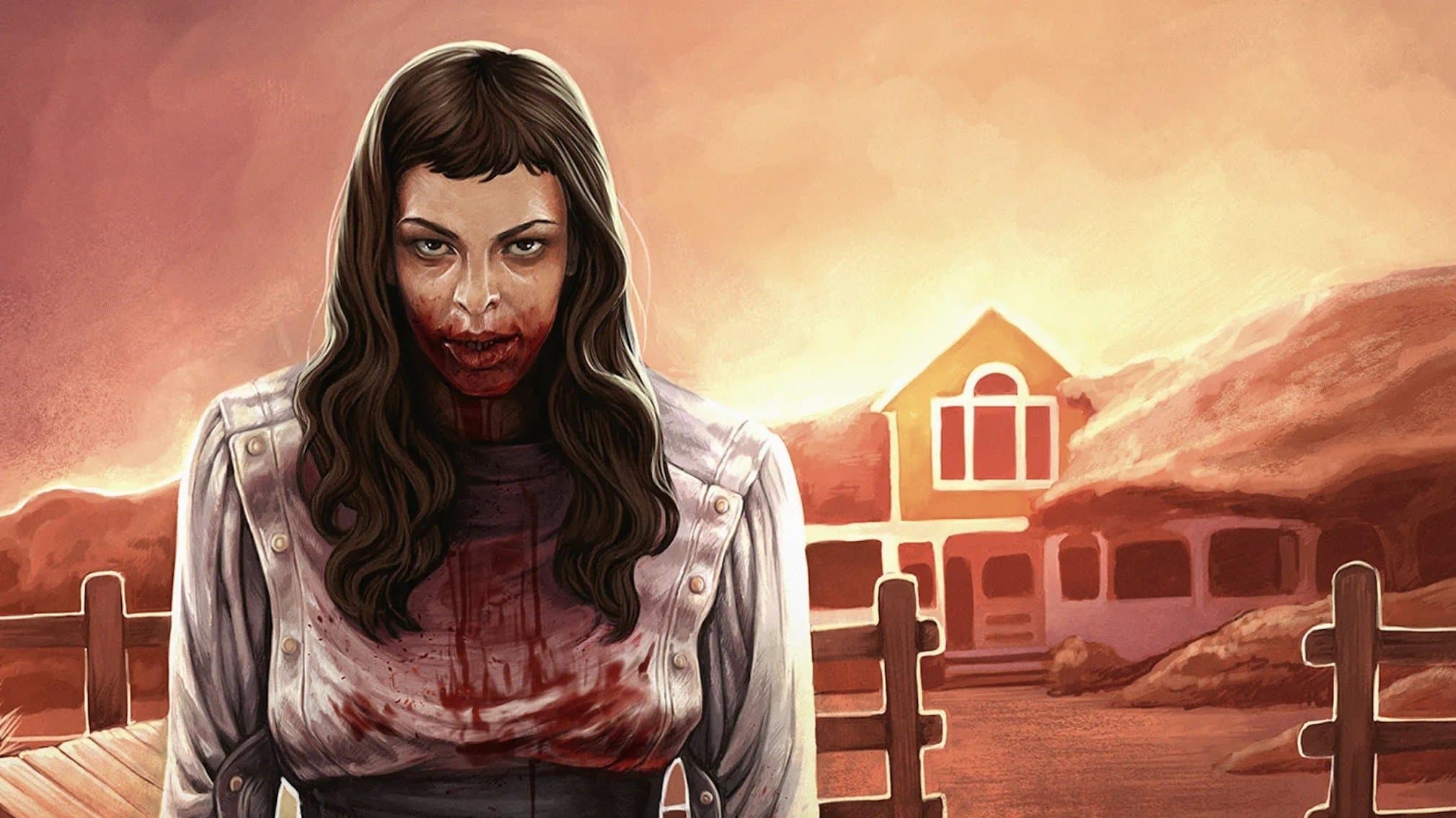 Backdrop of The Woman