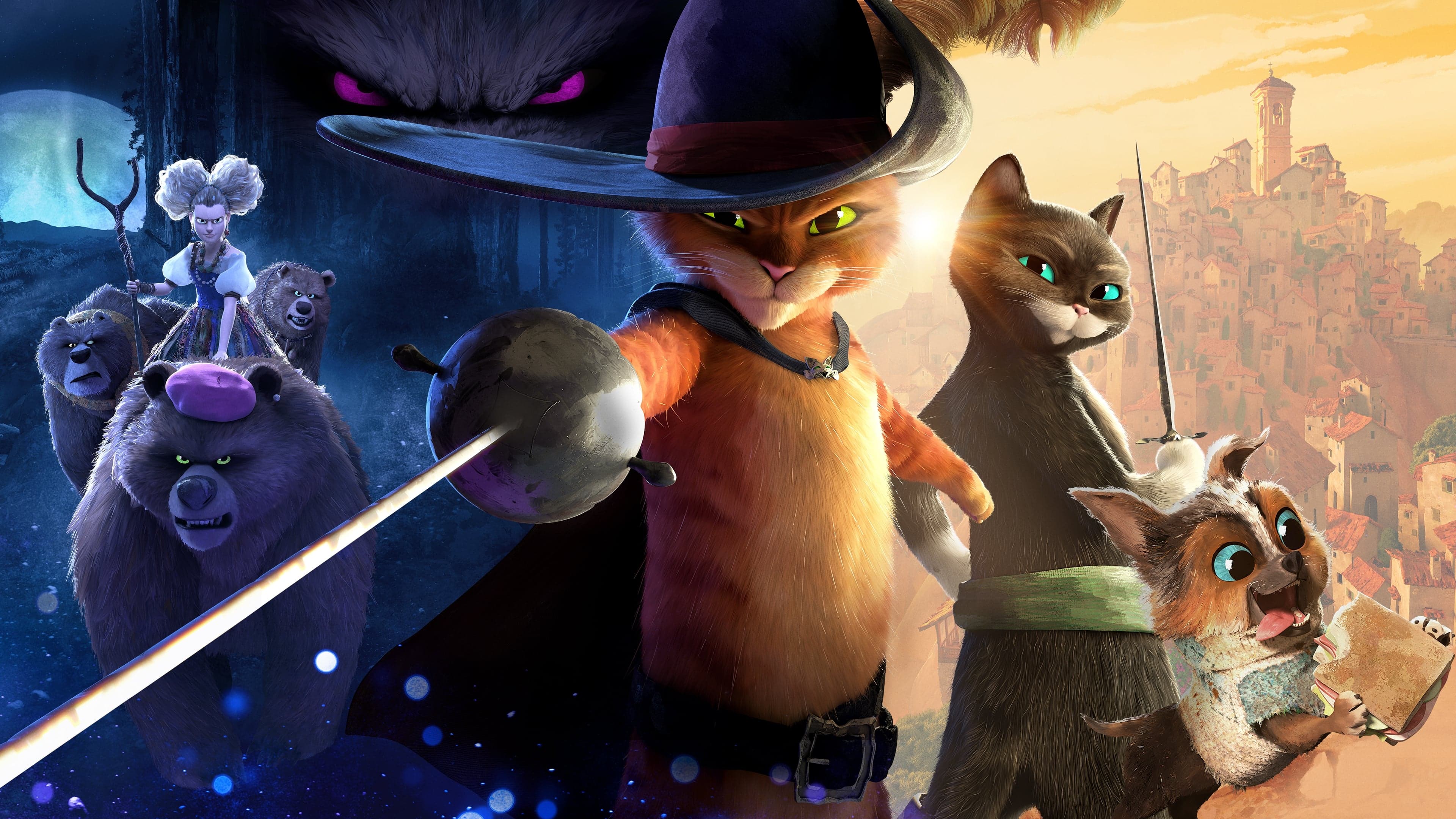 Backdrop of Puss in Boots: The Last Wish