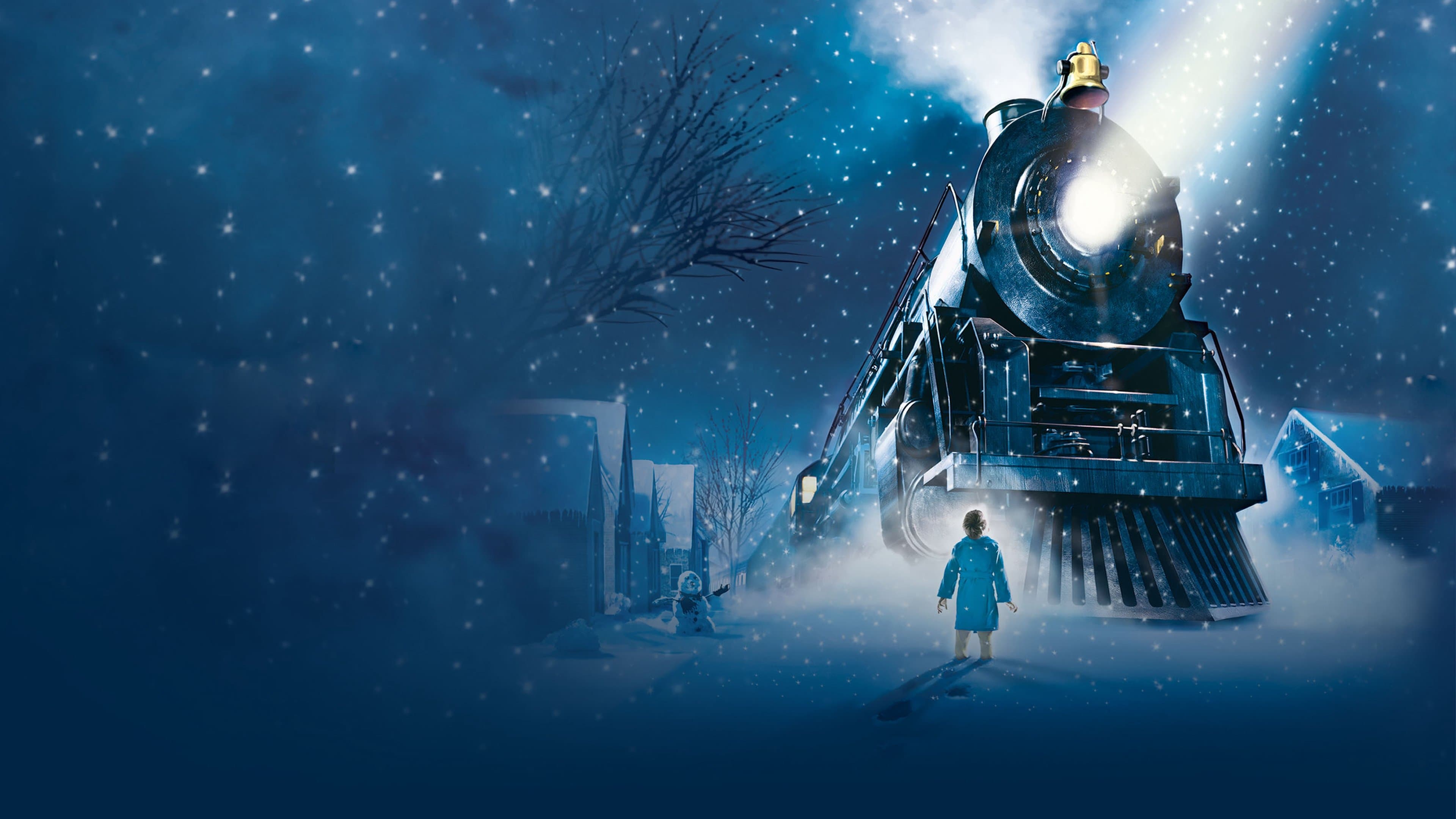 Backdrop of The Polar Express
