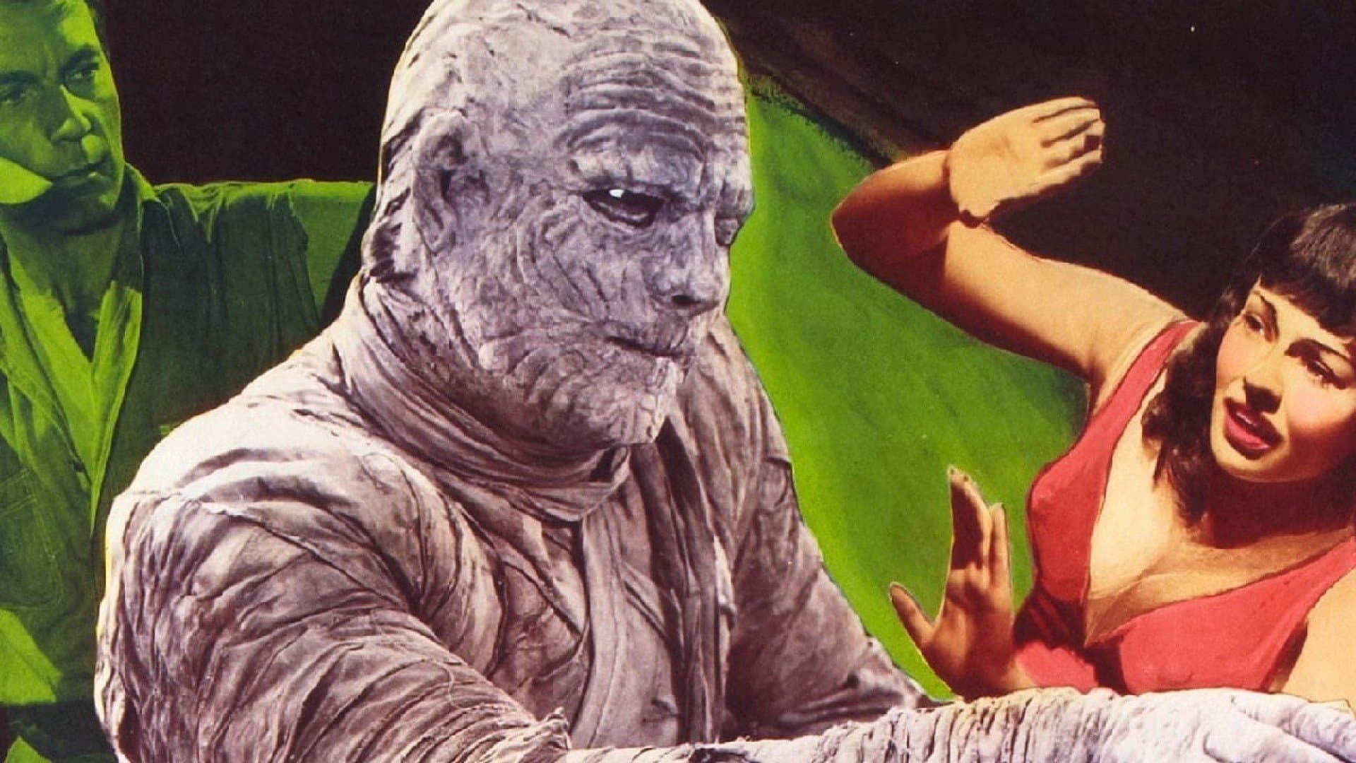 Backdrop of The Mummy's Curse