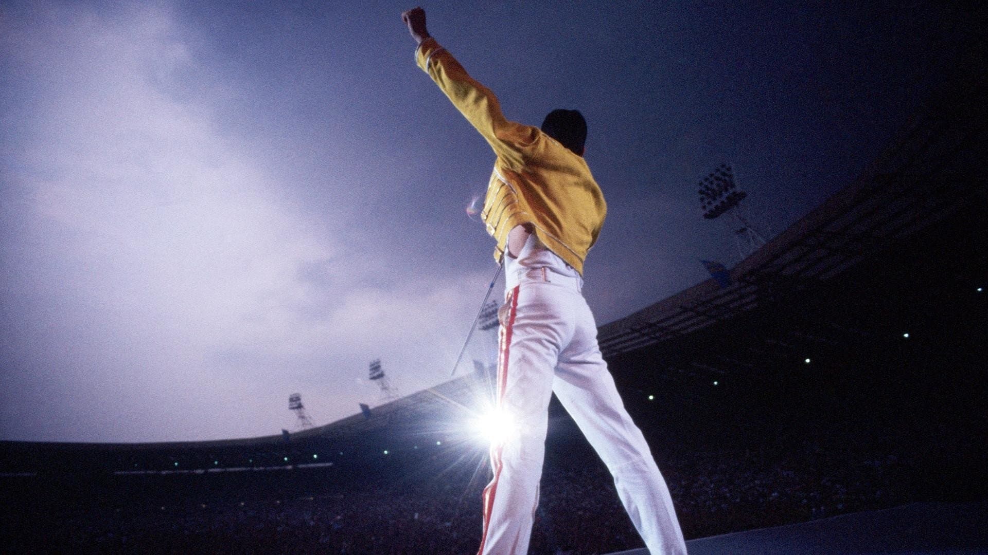 Backdrop of Freddie Mercury: The Great Pretender