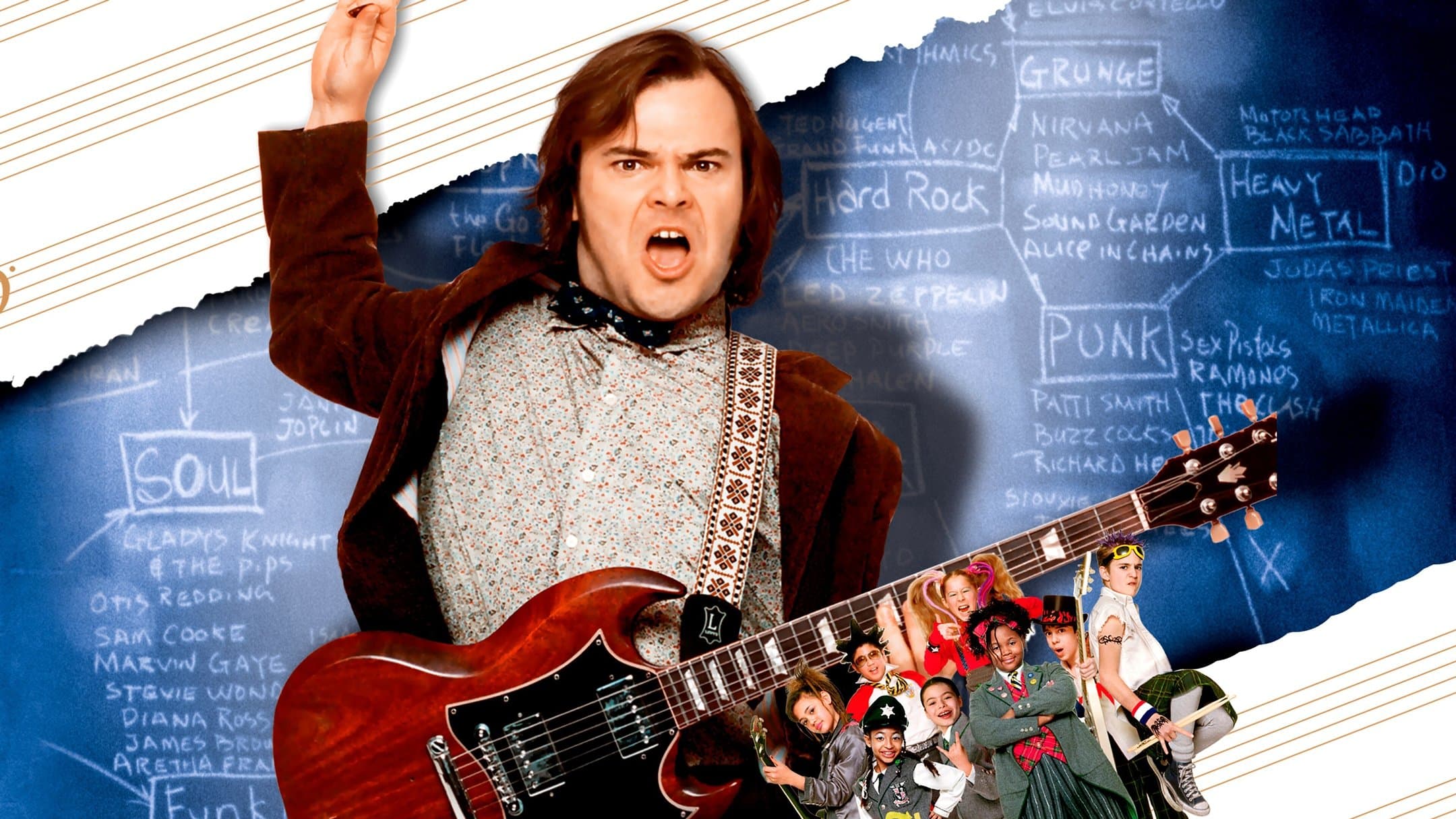 Backdrop of The School of Rock