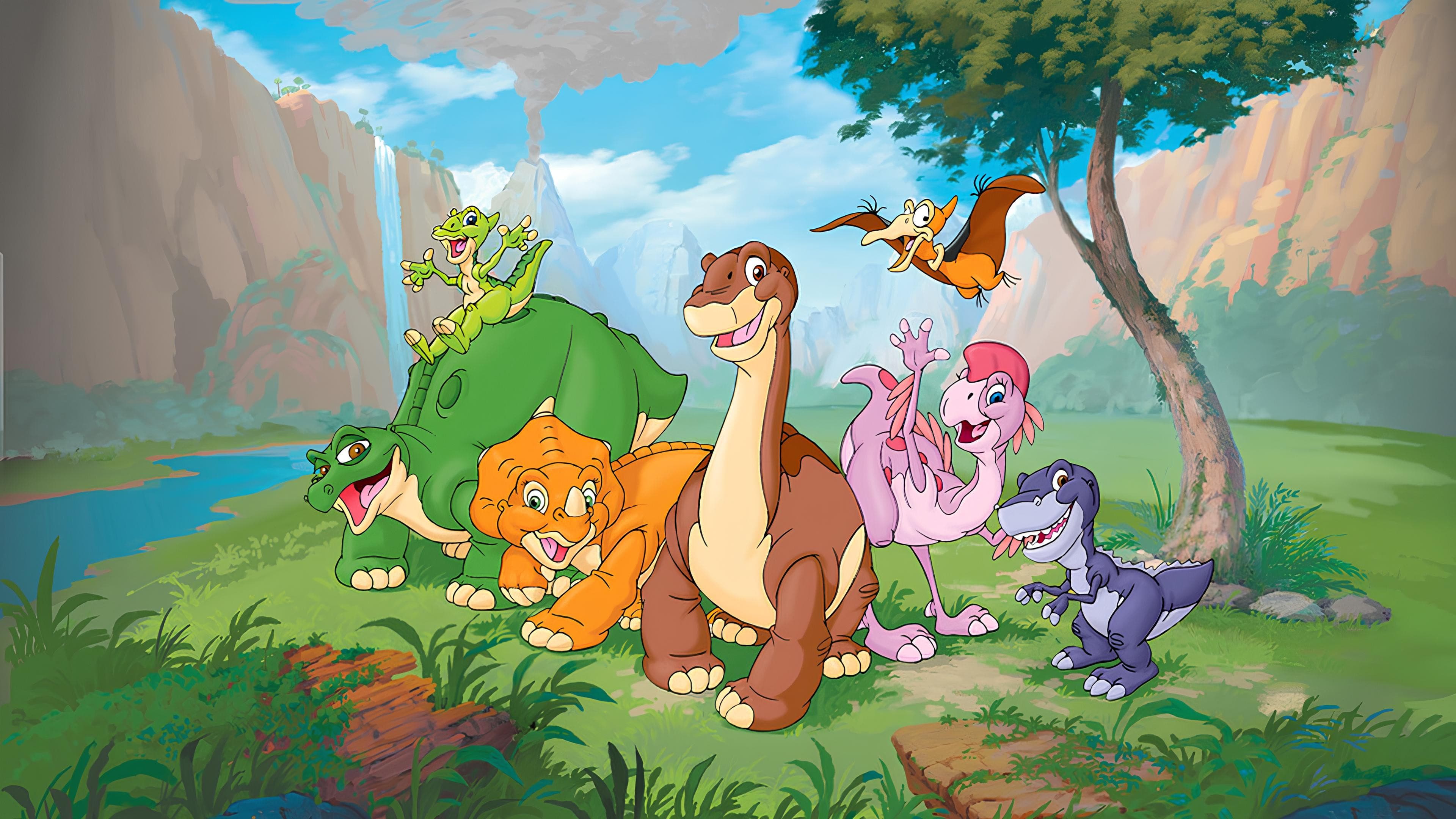 Backdrop of The Land Before Time XII: The Great Day of the Flyers