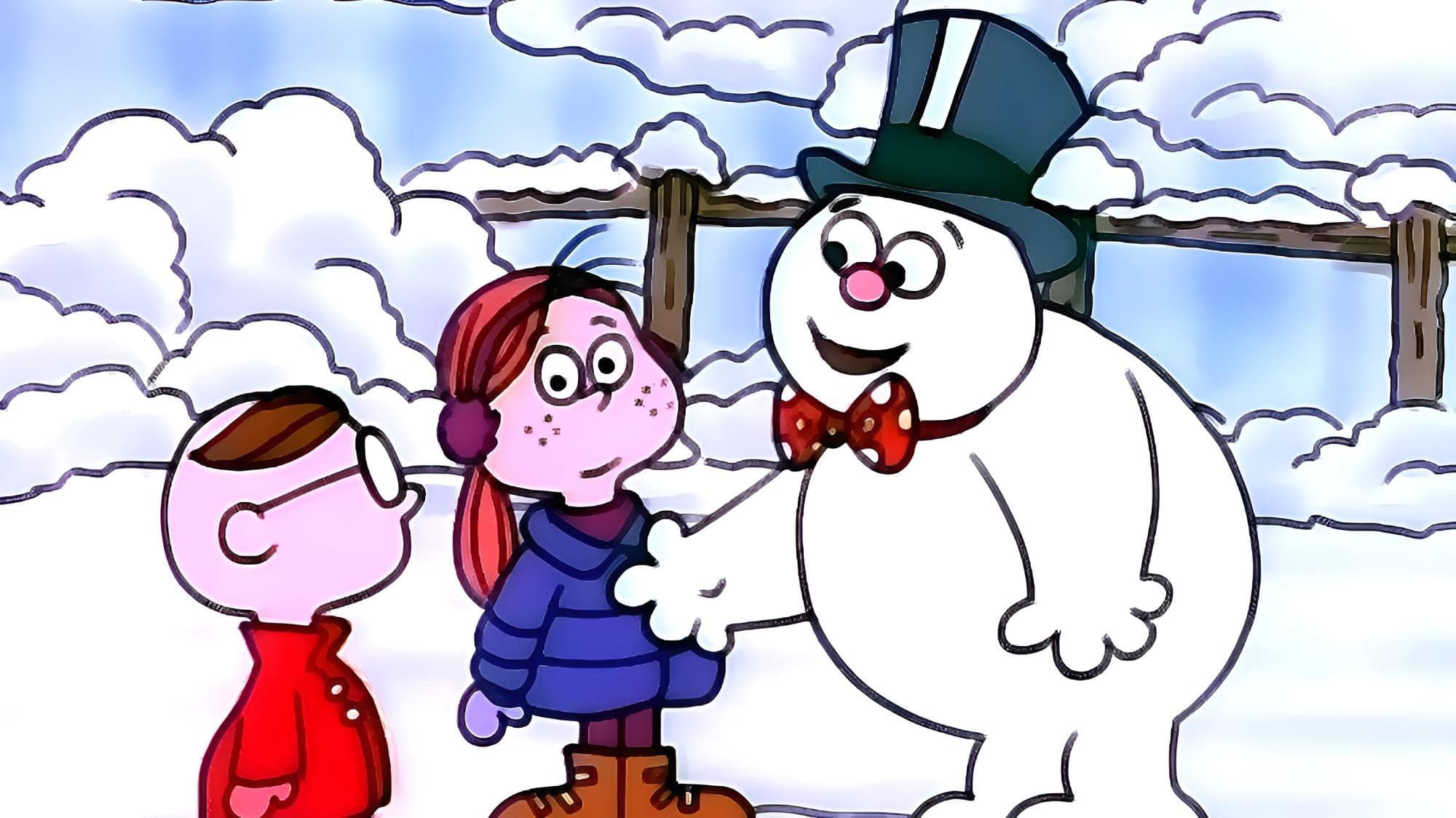 Backdrop of Frosty Returns