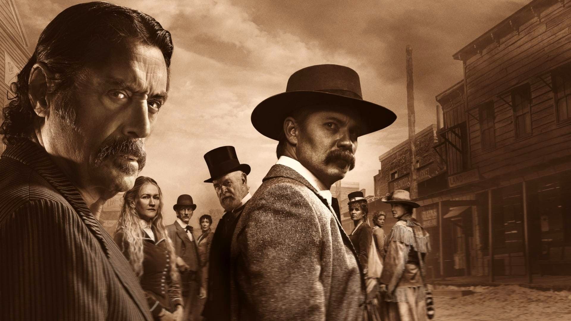 Backdrop of Deadwood: The Movie