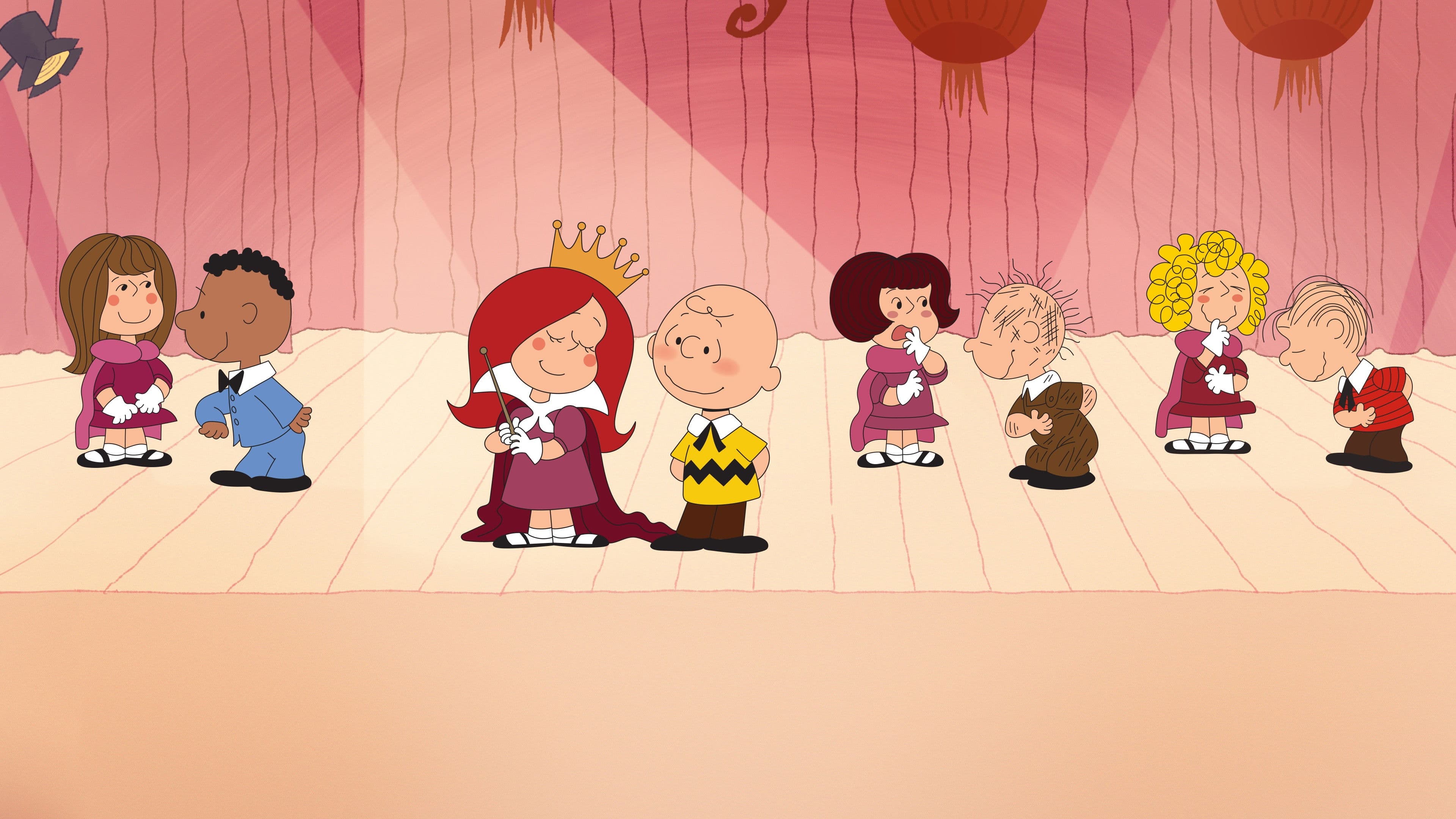 Backdrop of It's Your First Kiss, Charlie Brown