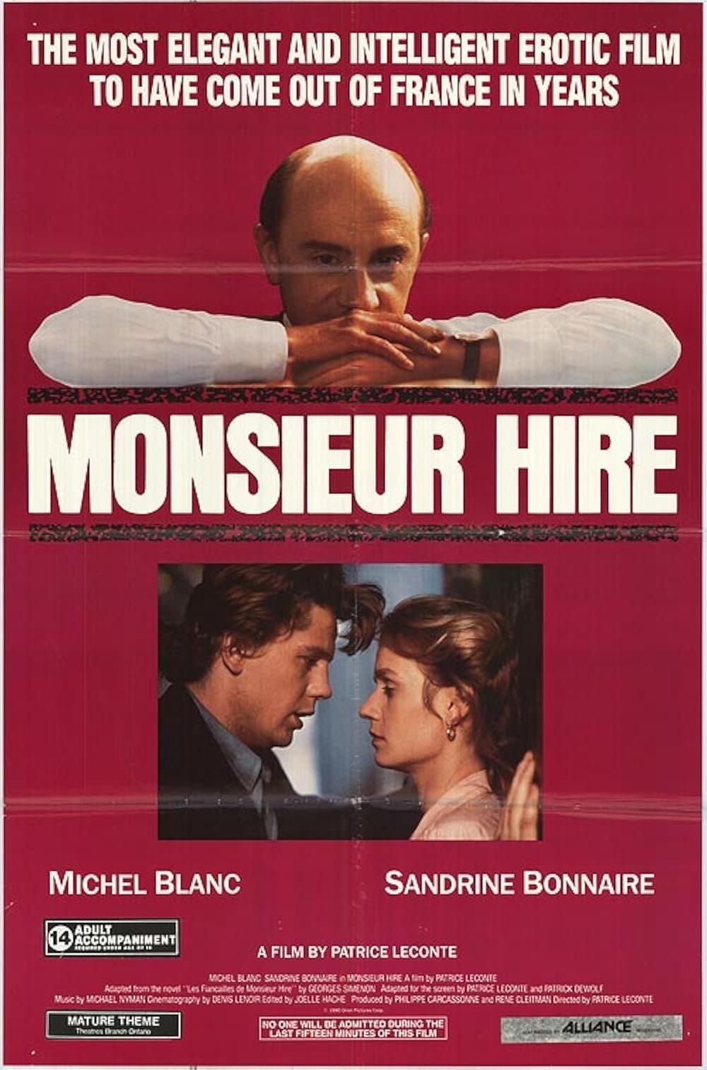 Poster of Monsieur Hire