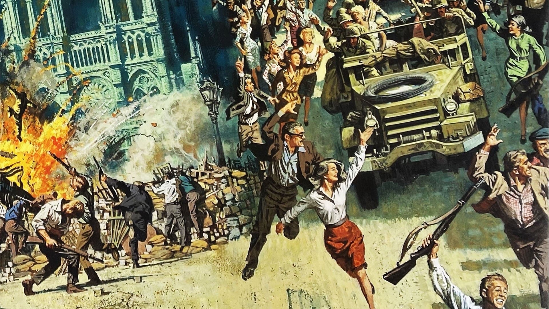 Backdrop of Is Paris Burning?