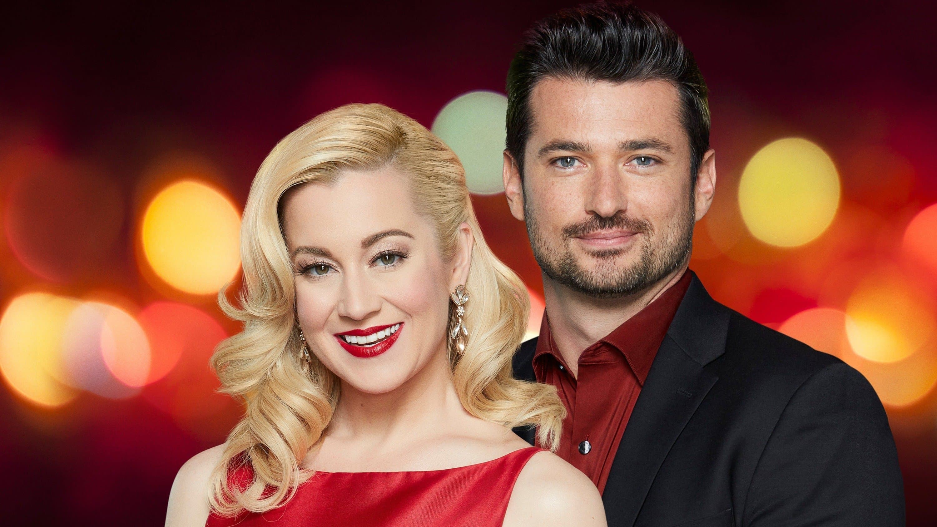 Backdrop of Christmas at Graceland