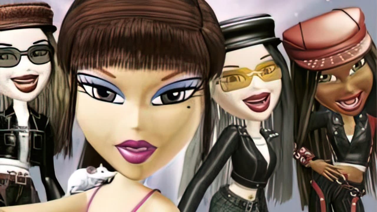 Backdrop of Bratz Rock N Princess