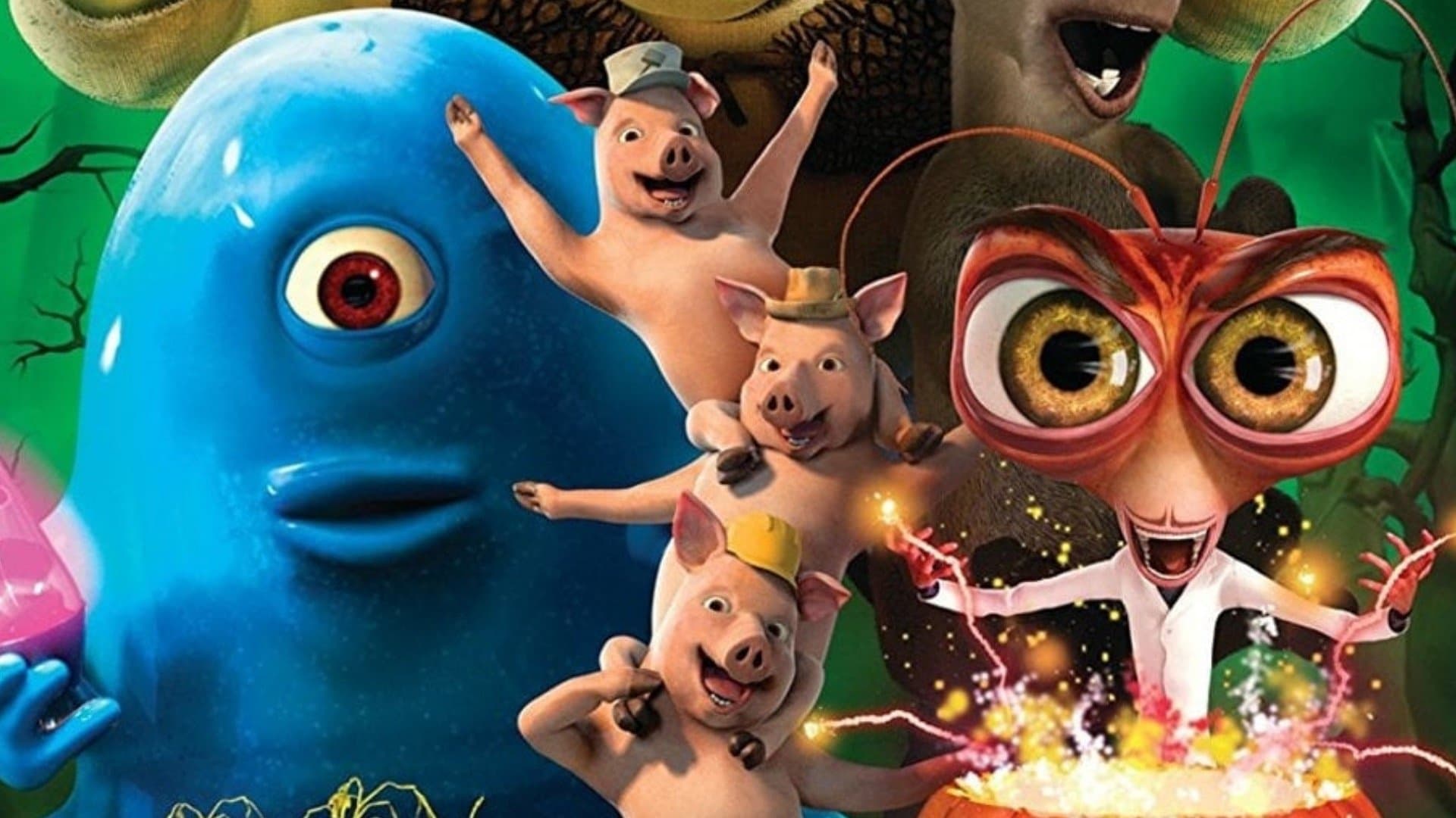 Backdrop of Shrek's Thrilling Tales