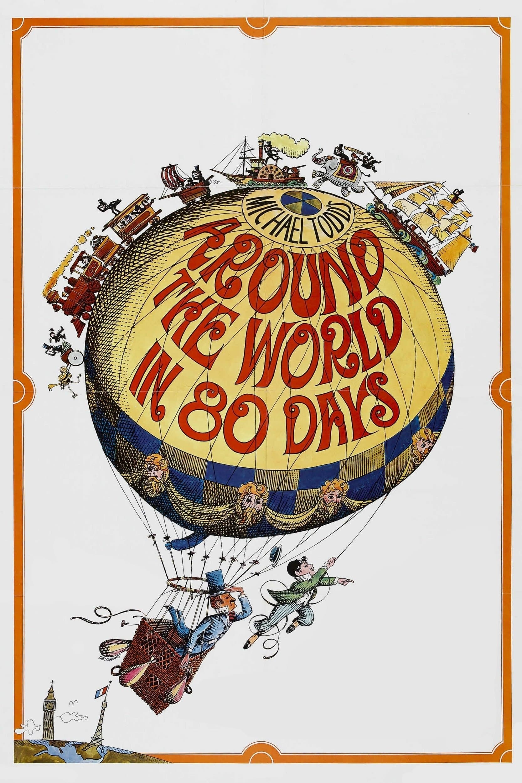 Poster of Around the World in 80 Days