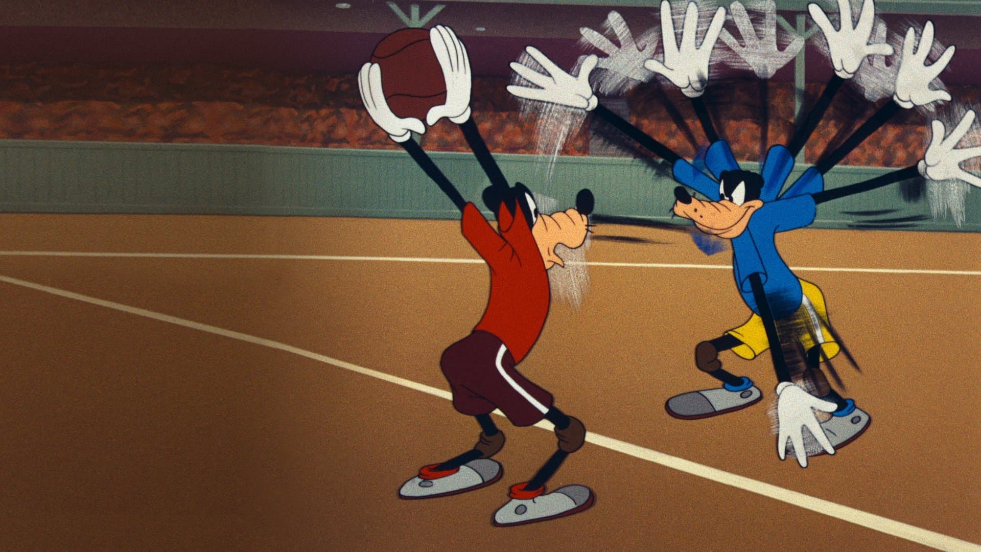 Backdrop of Double Dribble