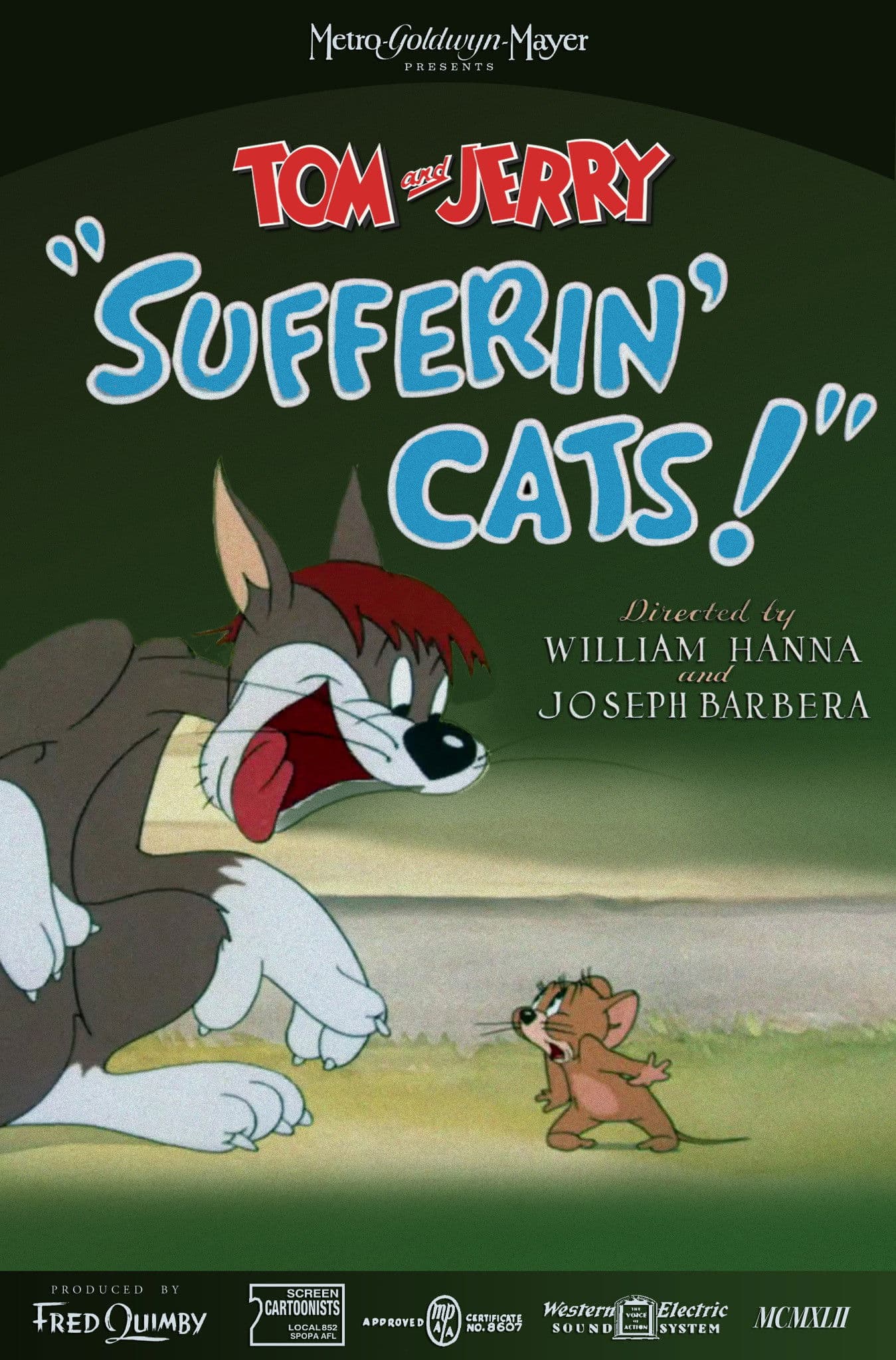 Poster of Sufferin' Cats!