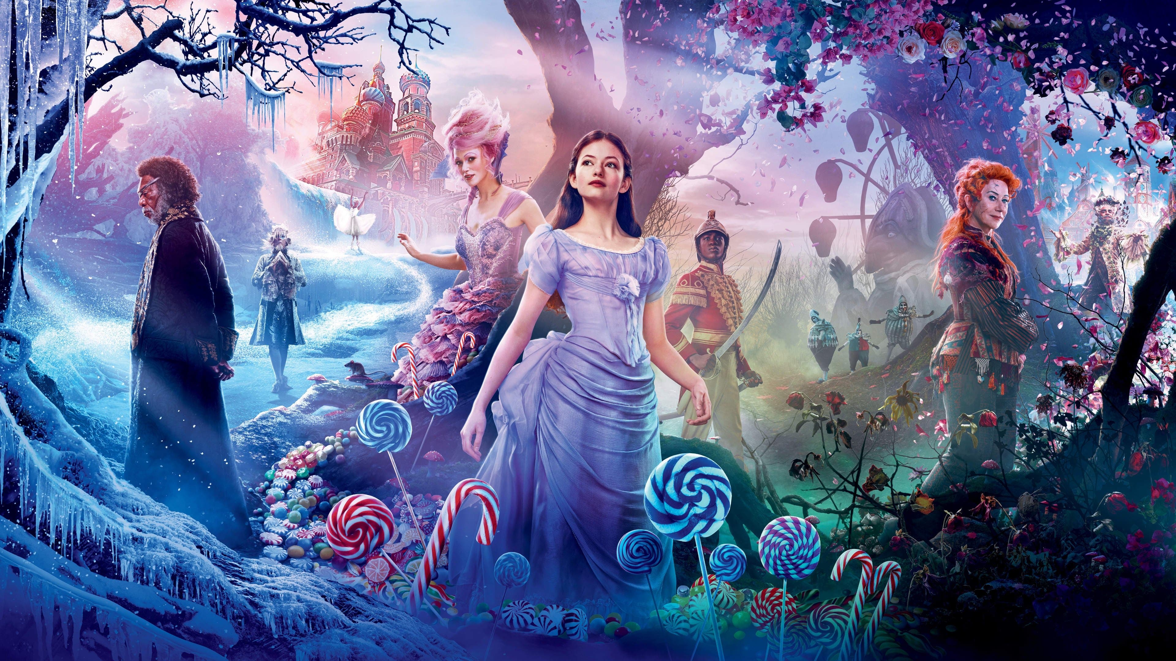 Backdrop of The Nutcracker and the Four Realms