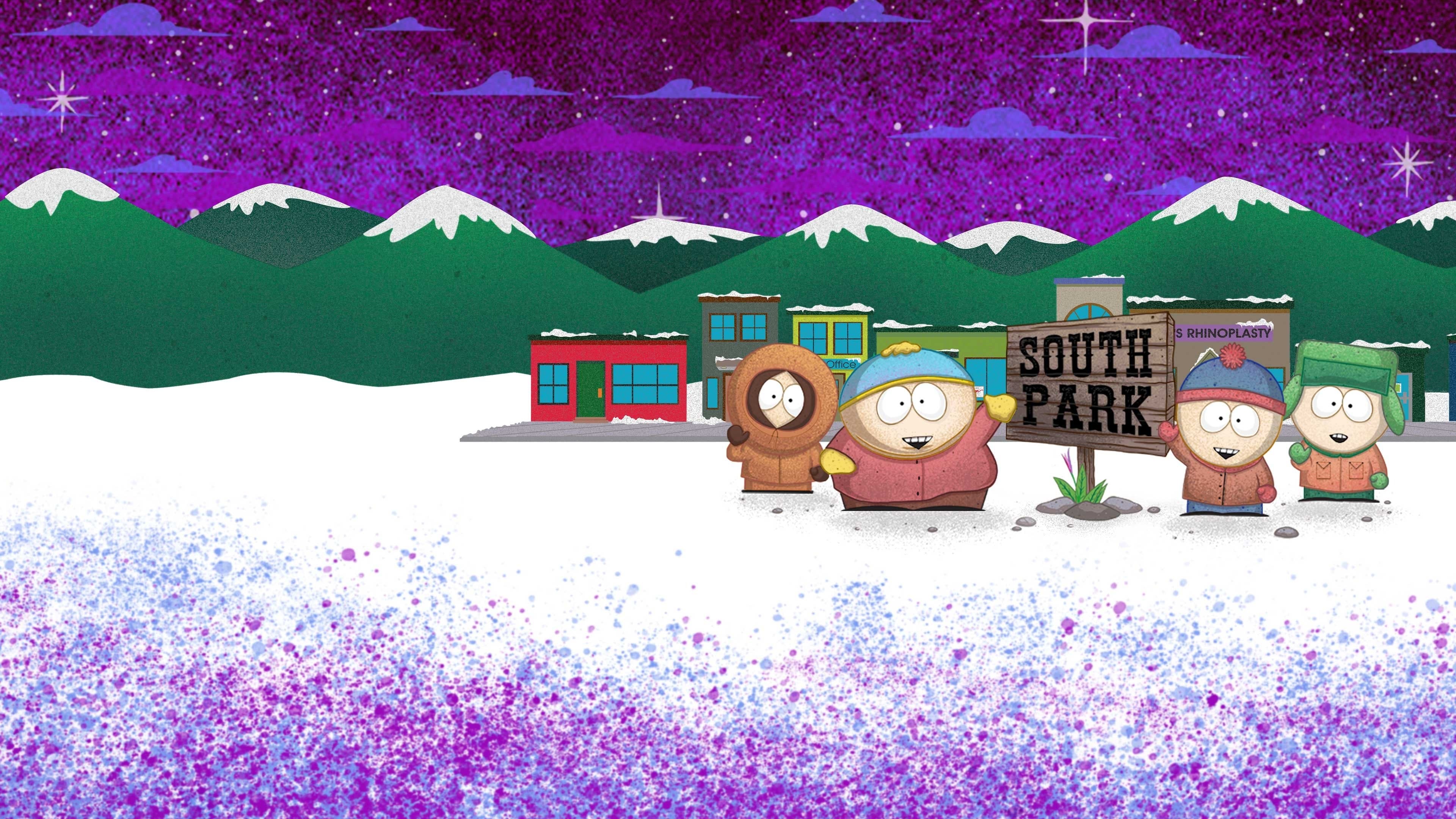 Backdrop of South Park: The 25th Anniversary Concert