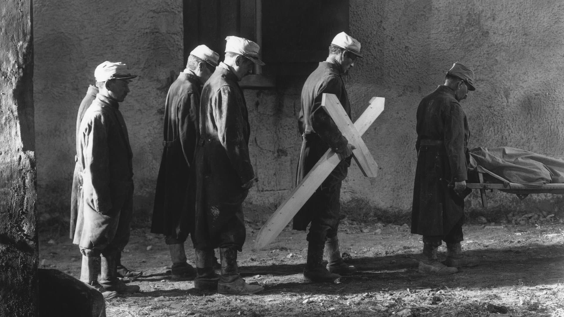 Backdrop of Wooden Crosses