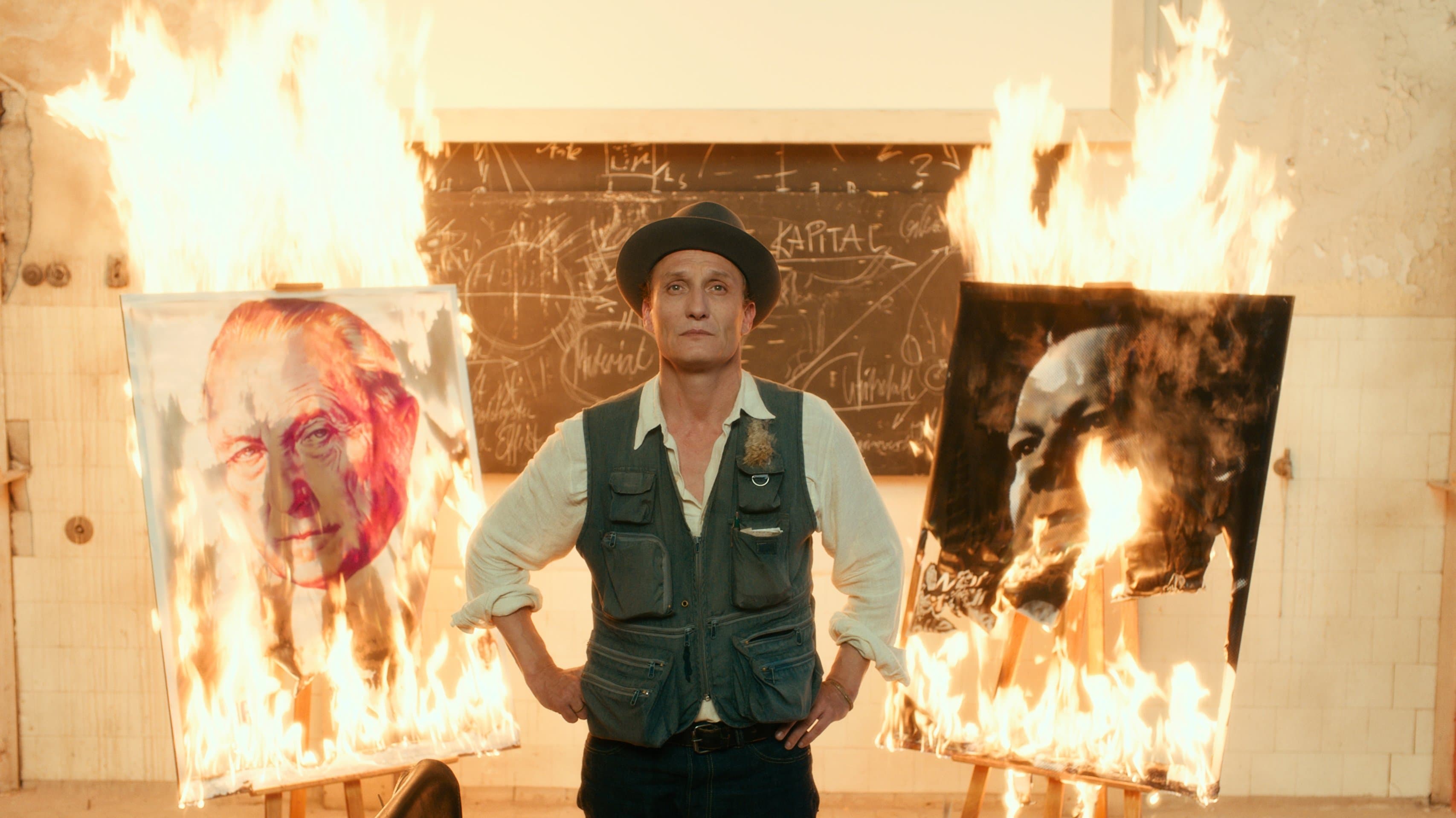 Backdrop of Never Look Away