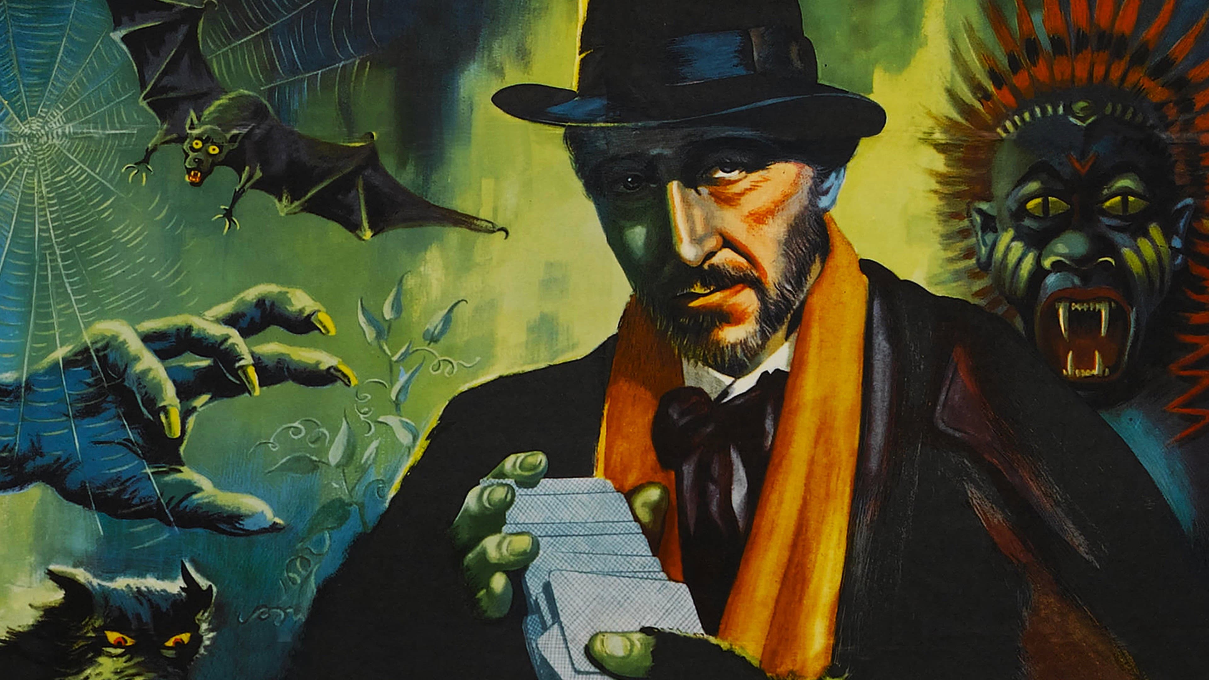 Backdrop of Dr. Terror's House of Horrors