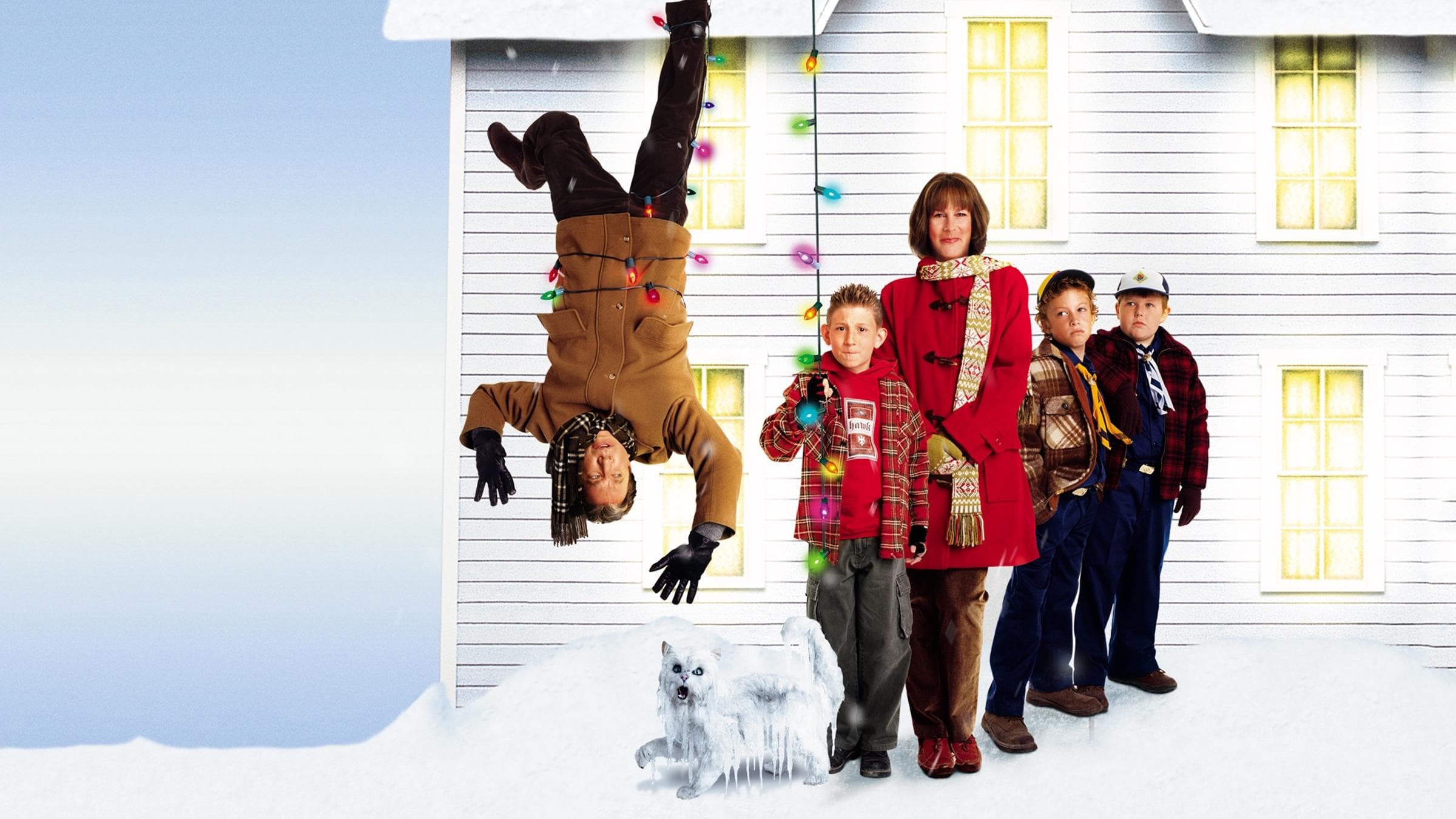 Backdrop of Christmas with the Kranks