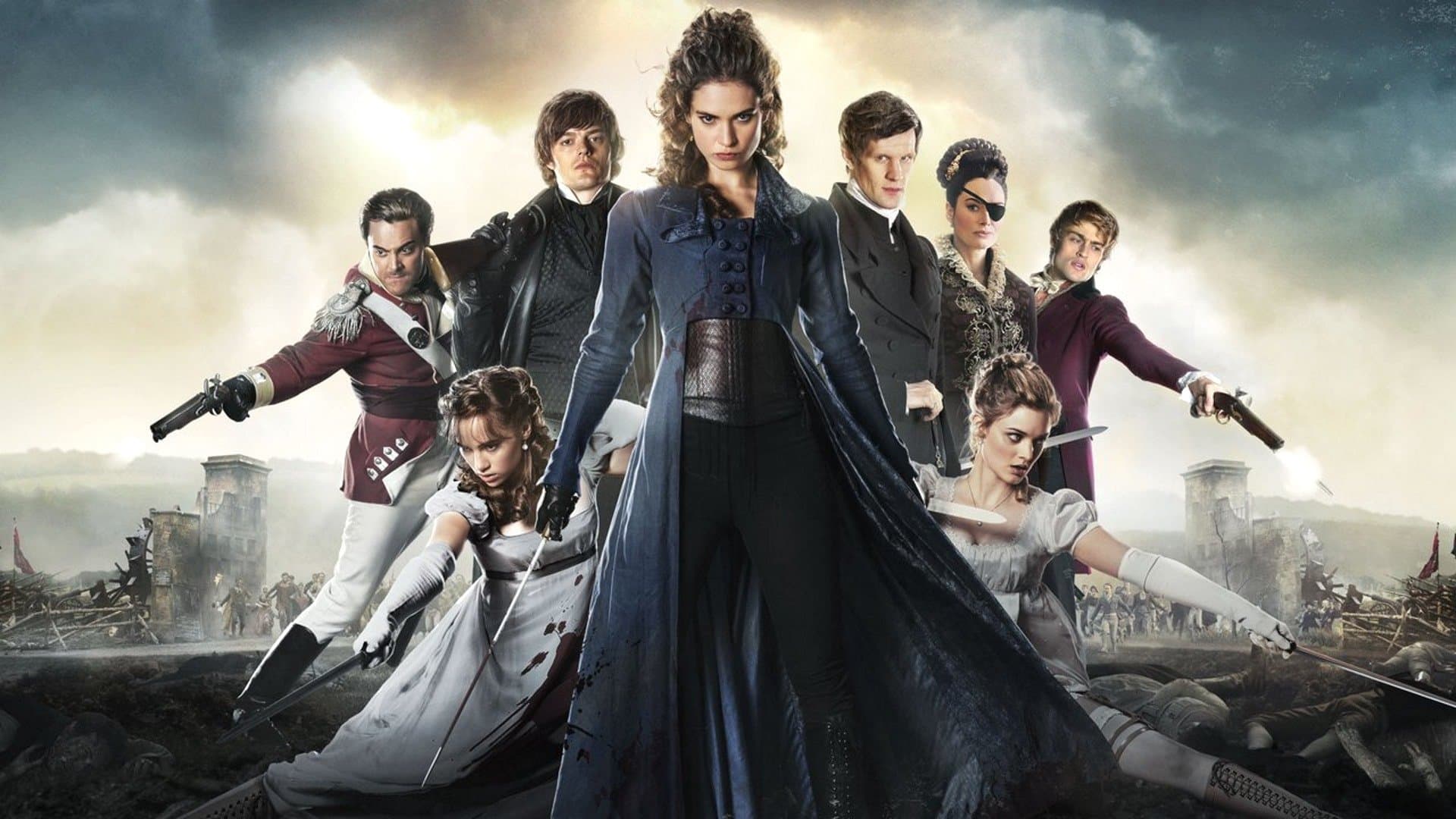Backdrop of Pride and Prejudice and Zombies