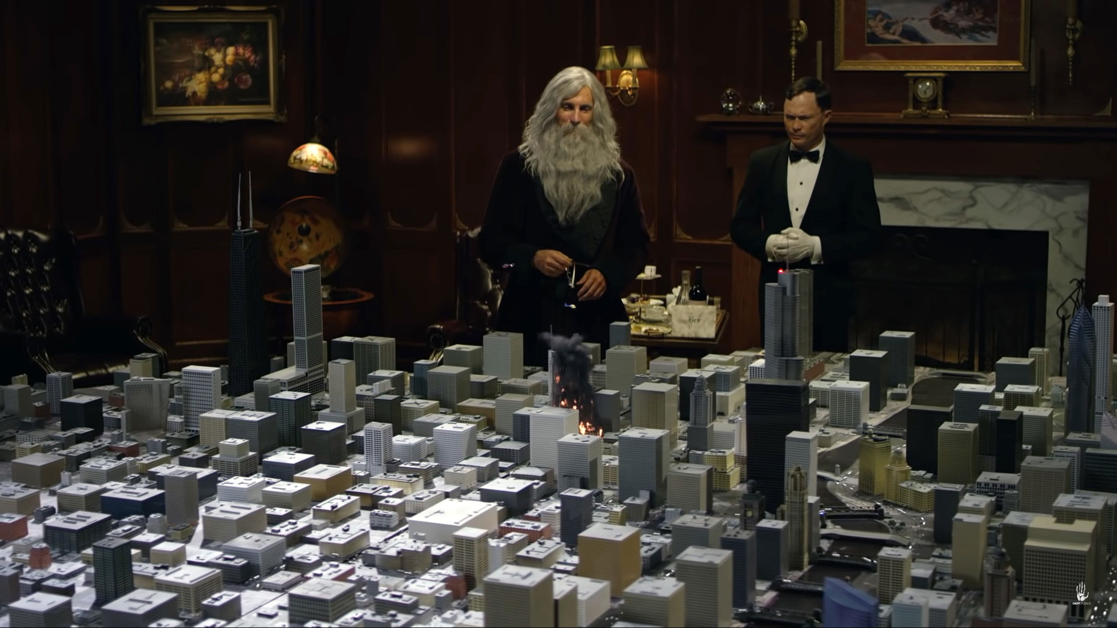 Backdrop of God: City