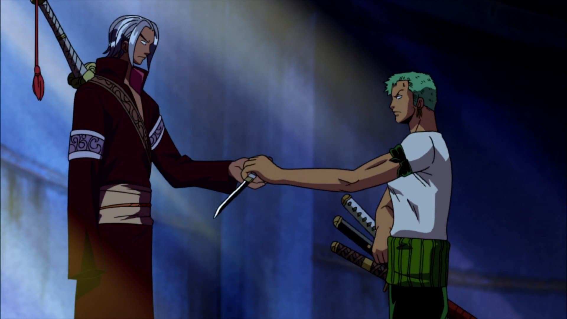 Backdrop of One Piece: Curse of the Sacred Sword