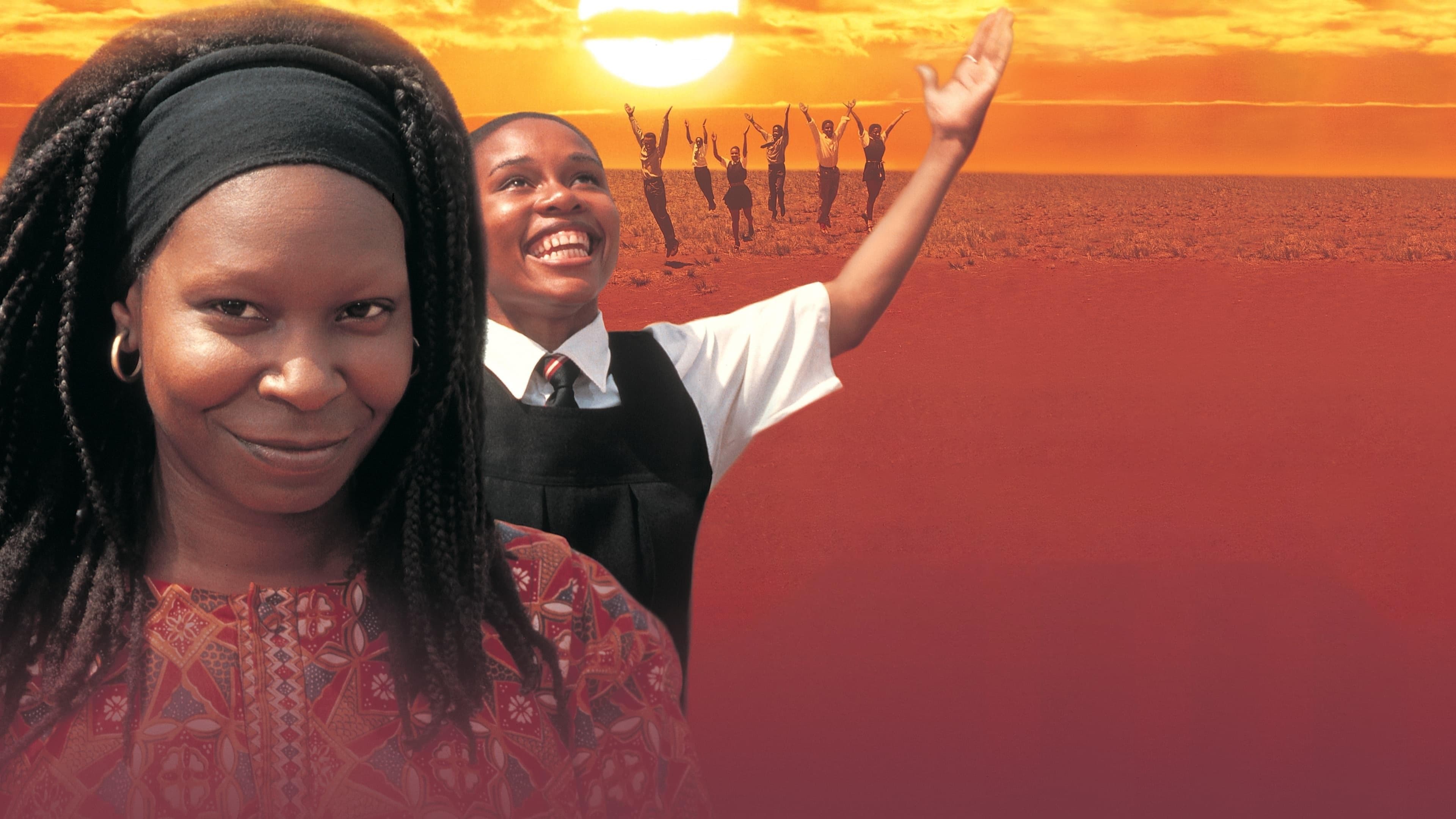 Backdrop of Sarafina!