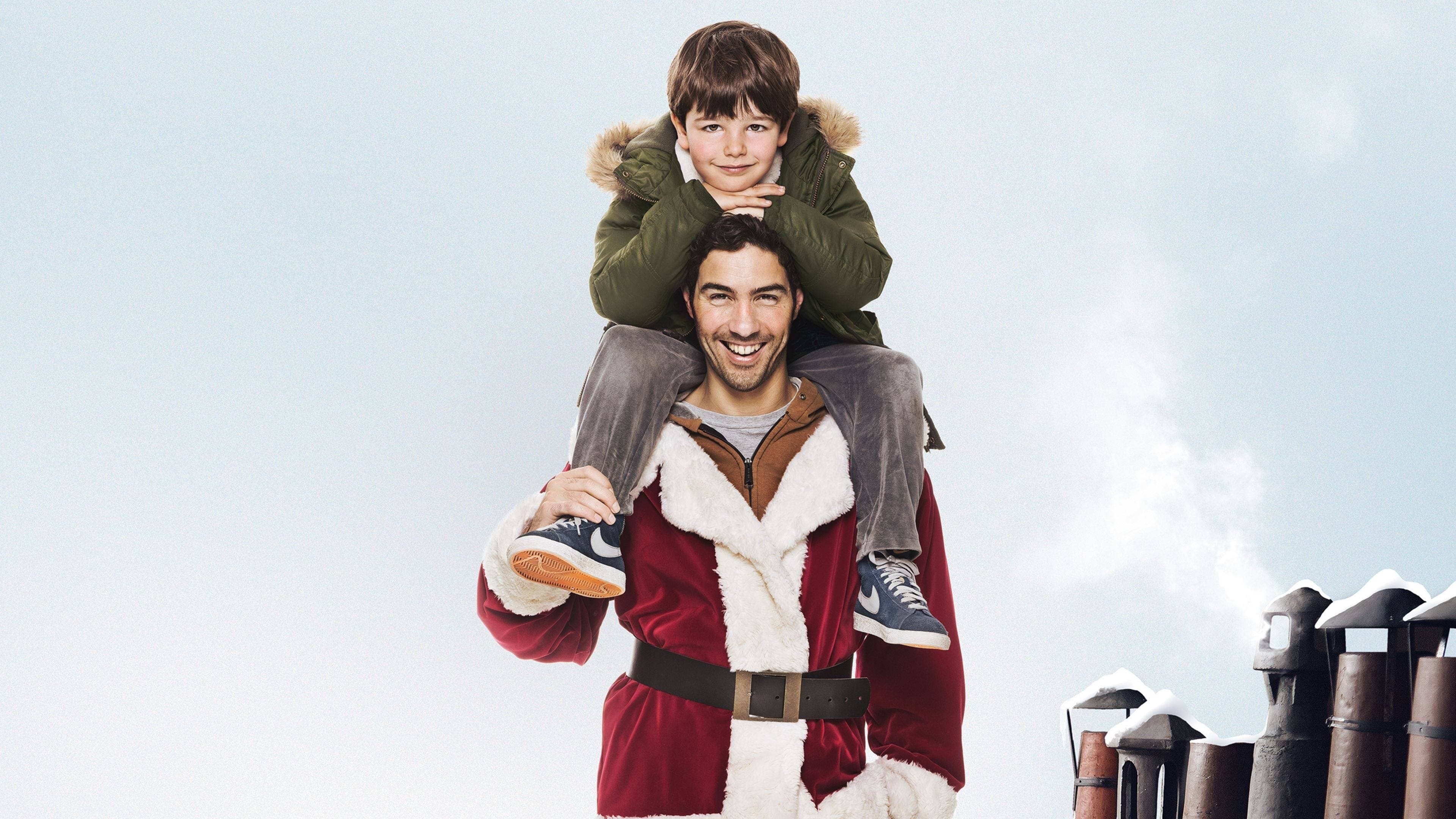 Backdrop of Santa Claus