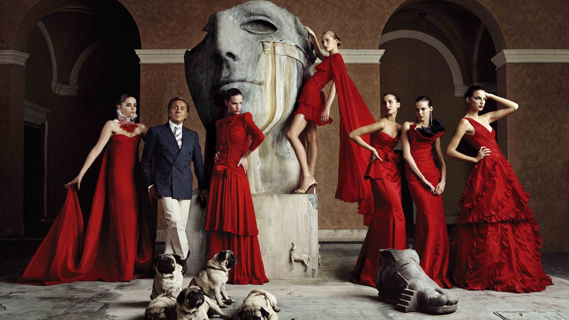 Backdrop of Valentino: The Last Emperor