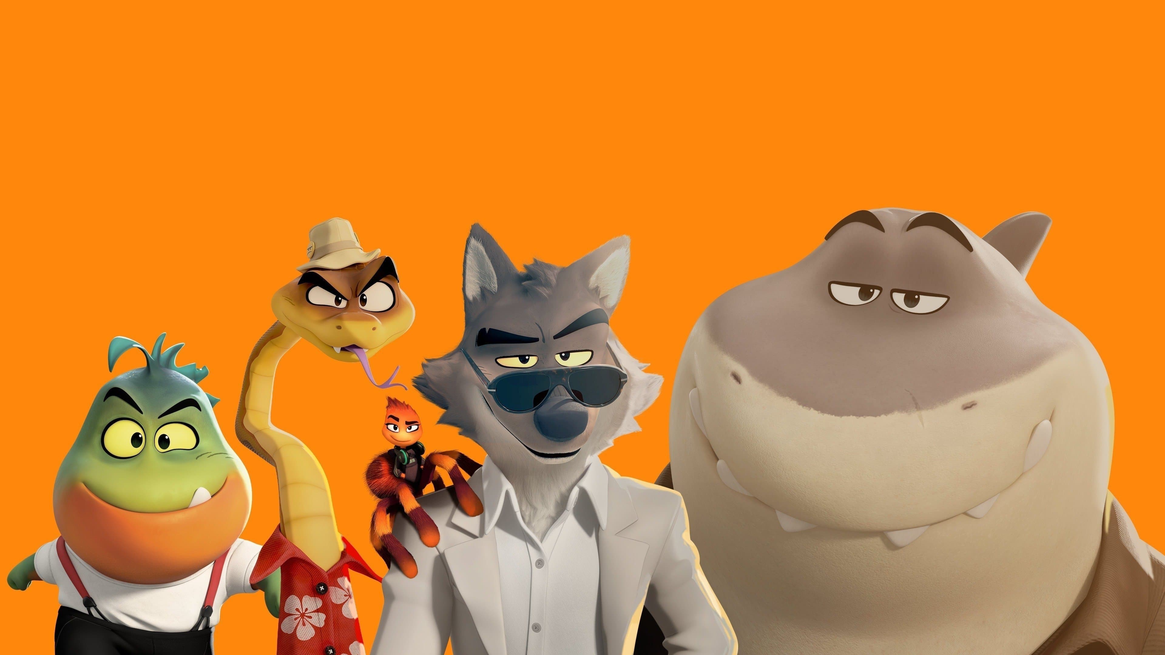 Backdrop of The Bad Guys Collection