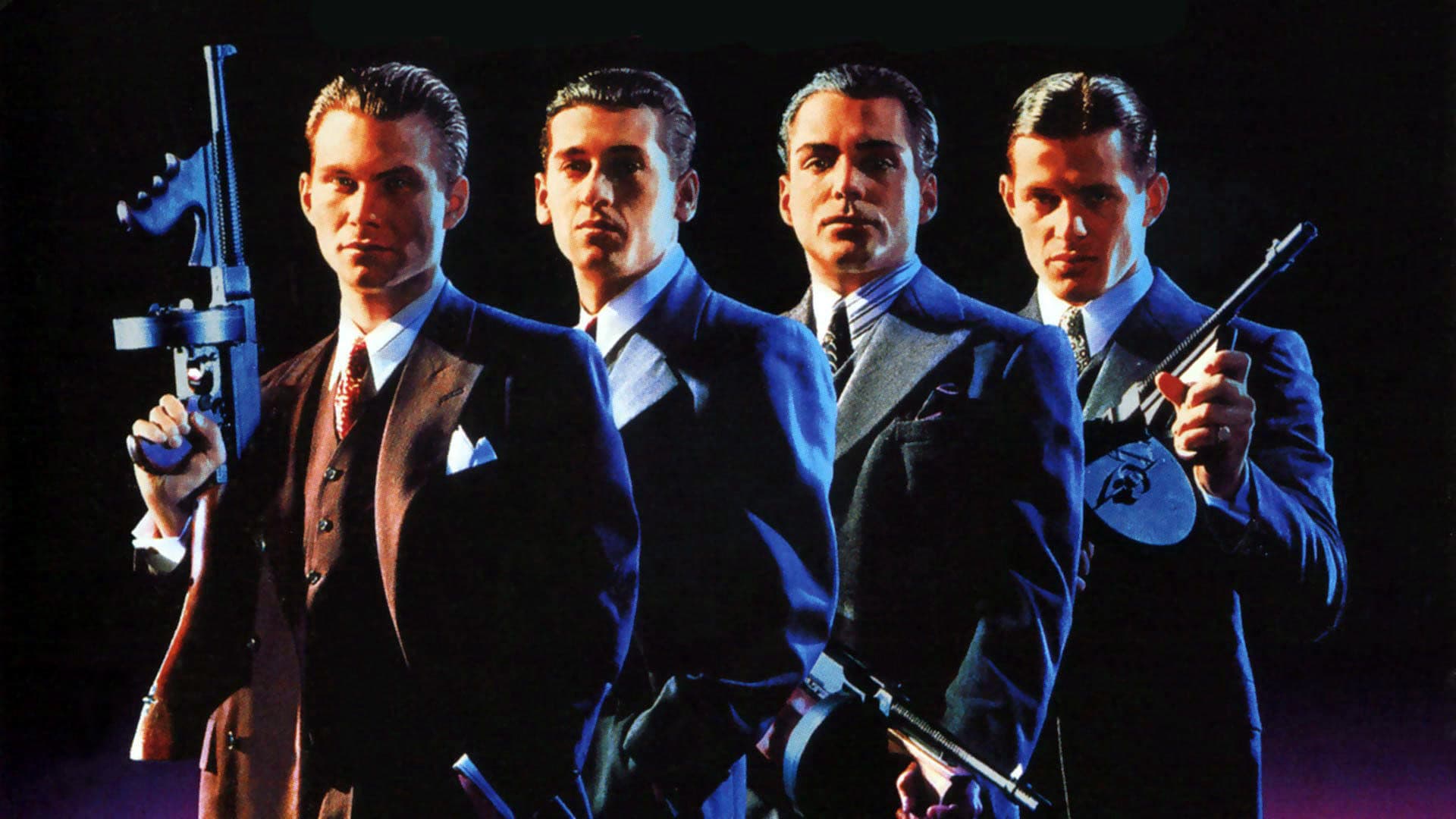 Backdrop of Mobsters