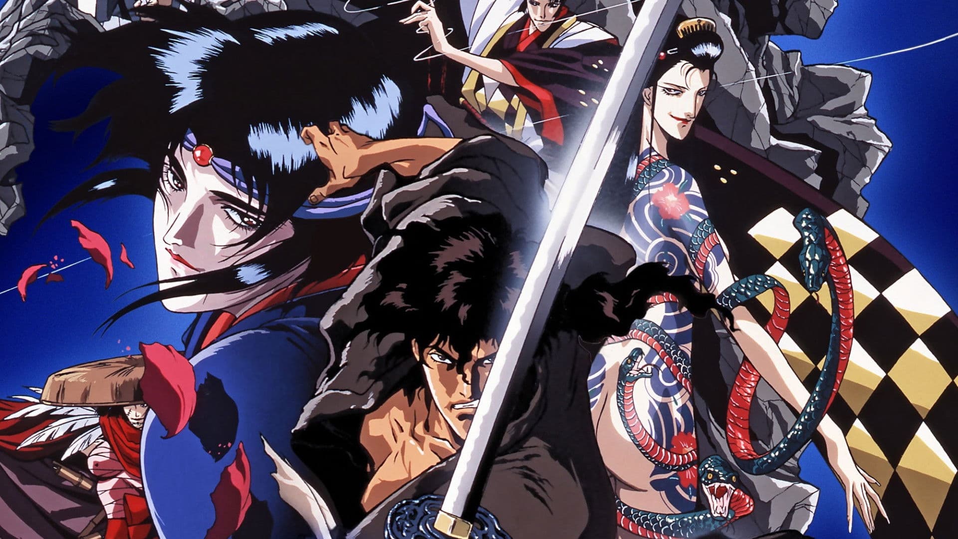 Backdrop of Ninja Scroll