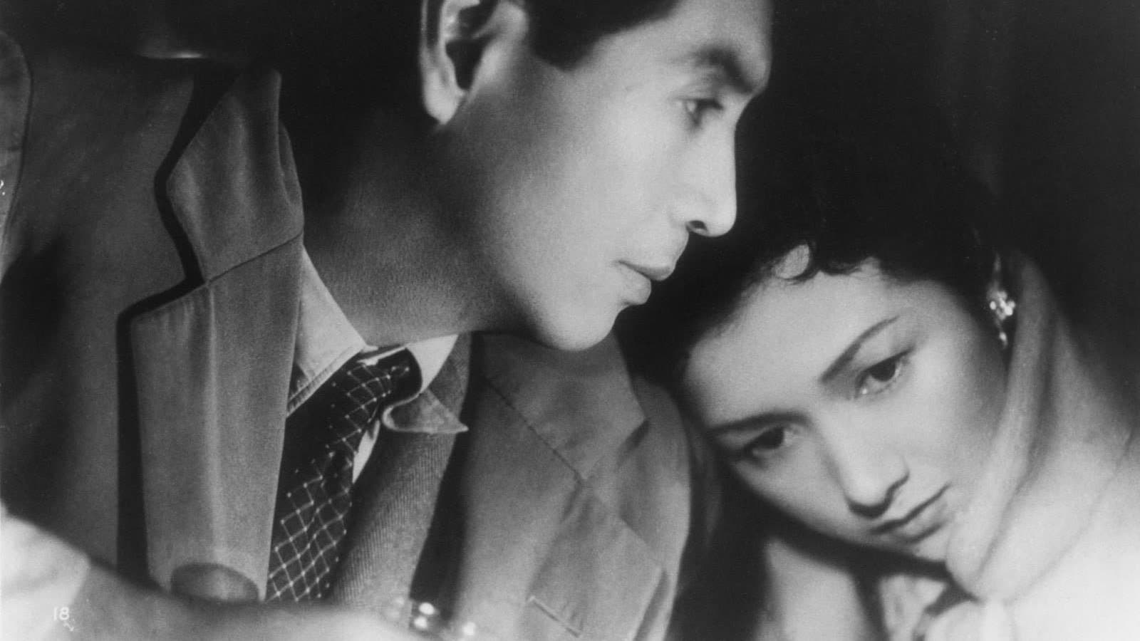 Backdrop of Floating Clouds