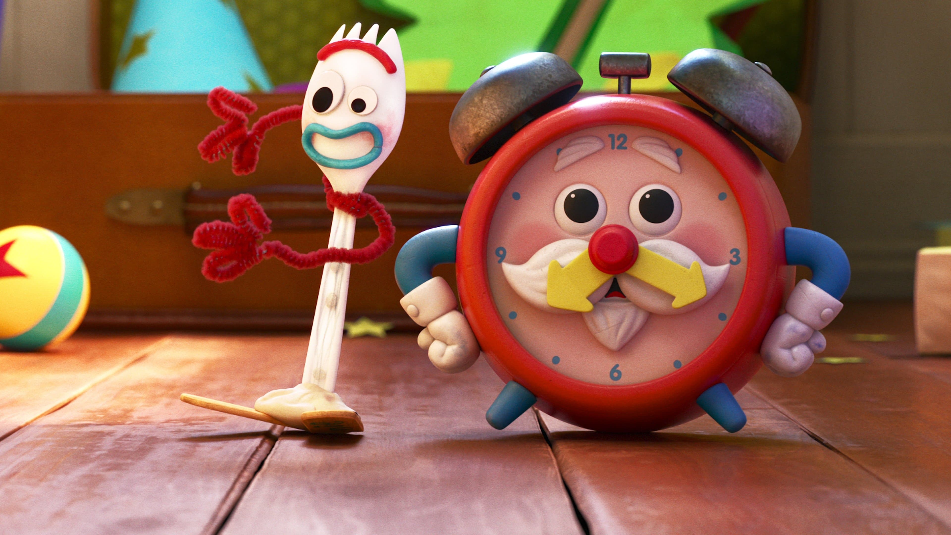 Backdrop of Forky Asks a Question: What Is Time?