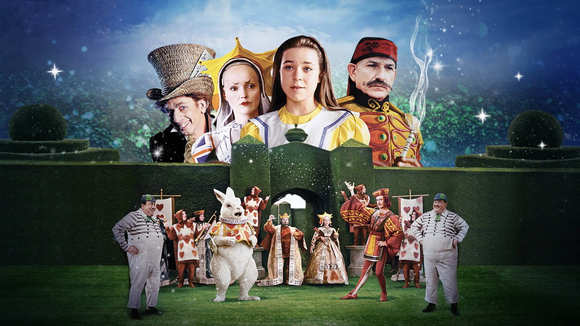 Backdrop of Alice in Wonderland